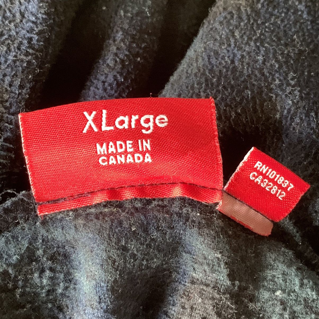 Supreme Fleece Hoodie Check Plaid Size US XL / EU 56 / 4 - 8 Thumbnail