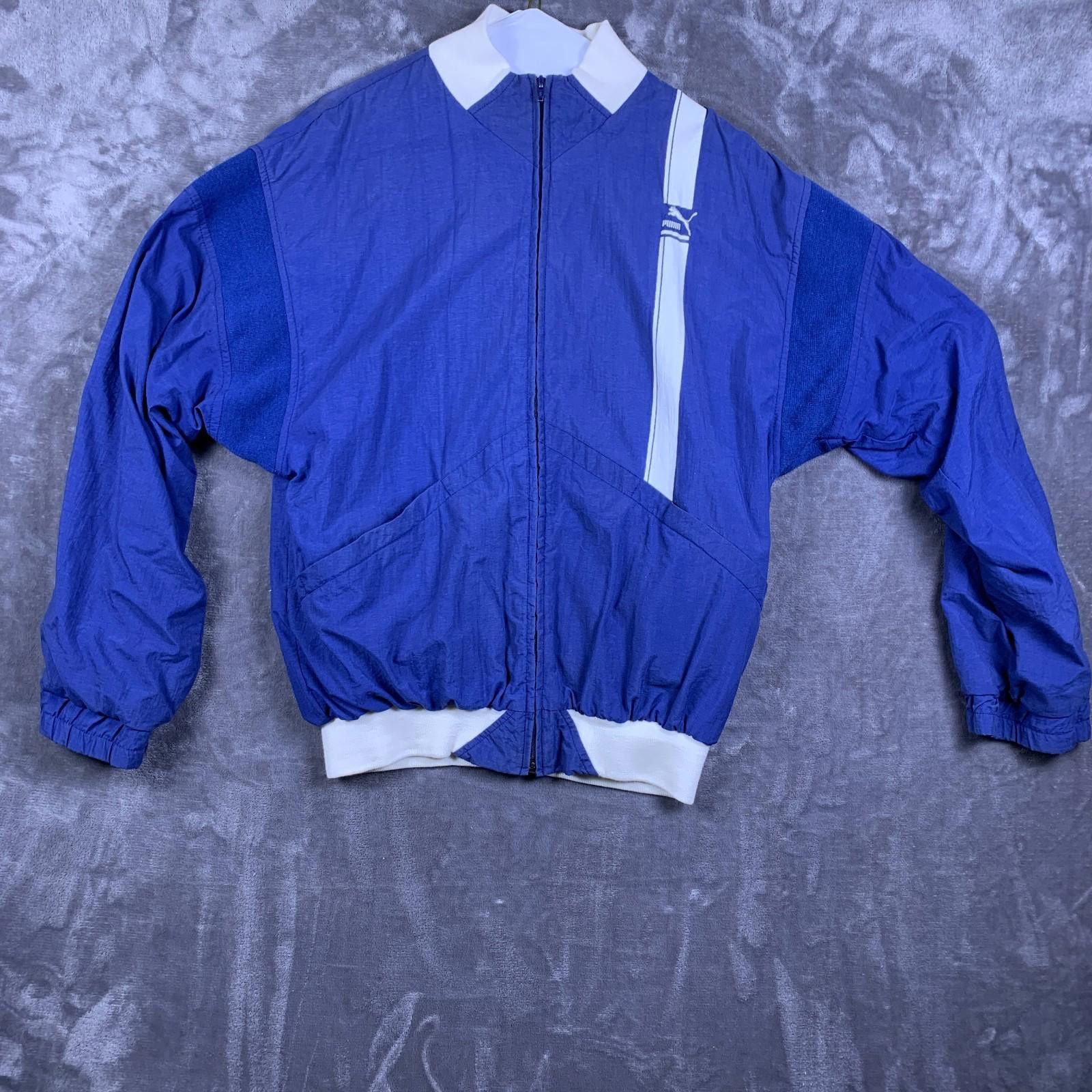 Puma Vintage 90s Puma Macht’s Mit Qualitat Jacket size S (291) Size US S / EU 44-46 / 1 - 1 Thumbnail