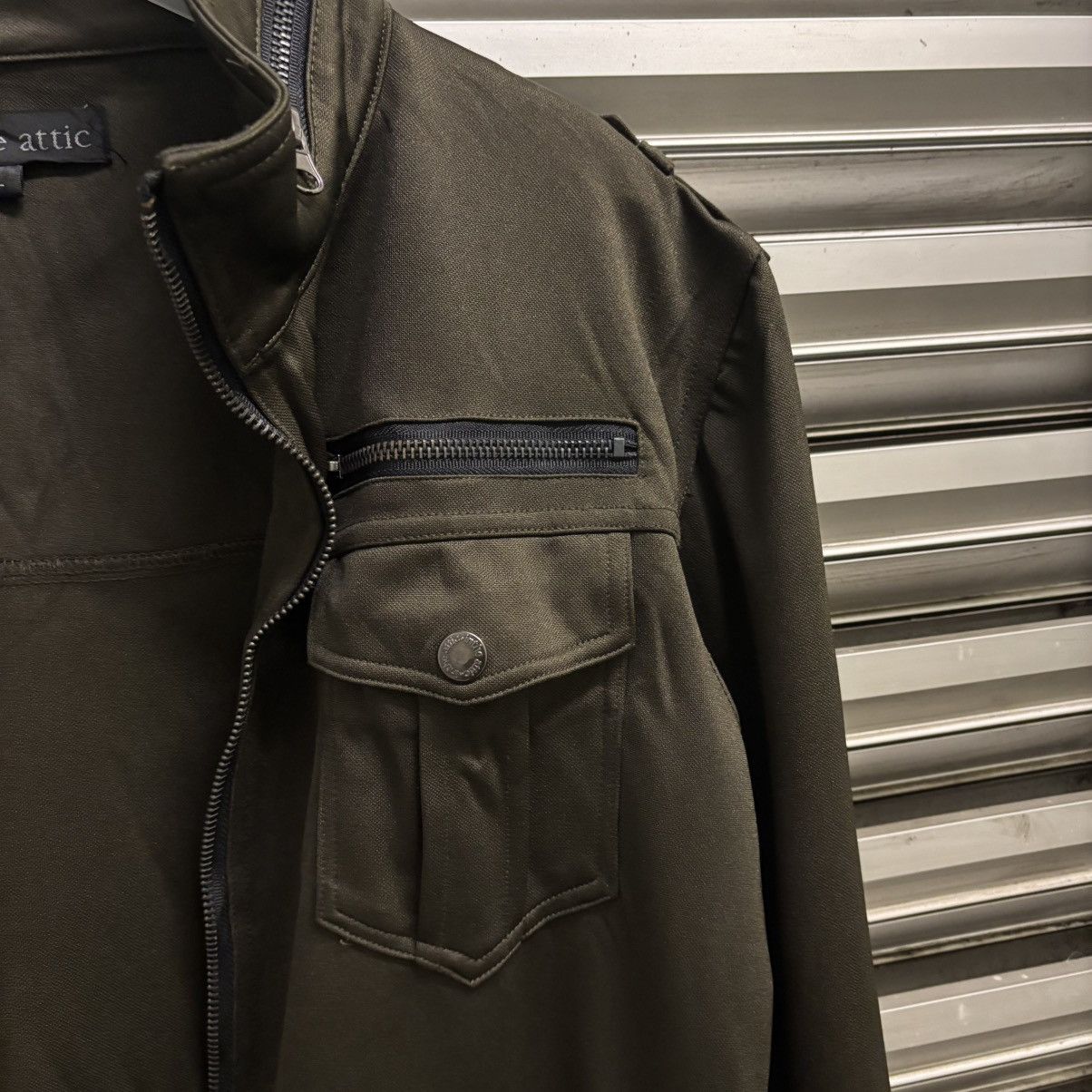 In The Attic × Japanese Brand In the Attic Military Zip Jacket – Japanese Visual Kei Size US L / EU 52-54 / 3 - 5 Thumbnail