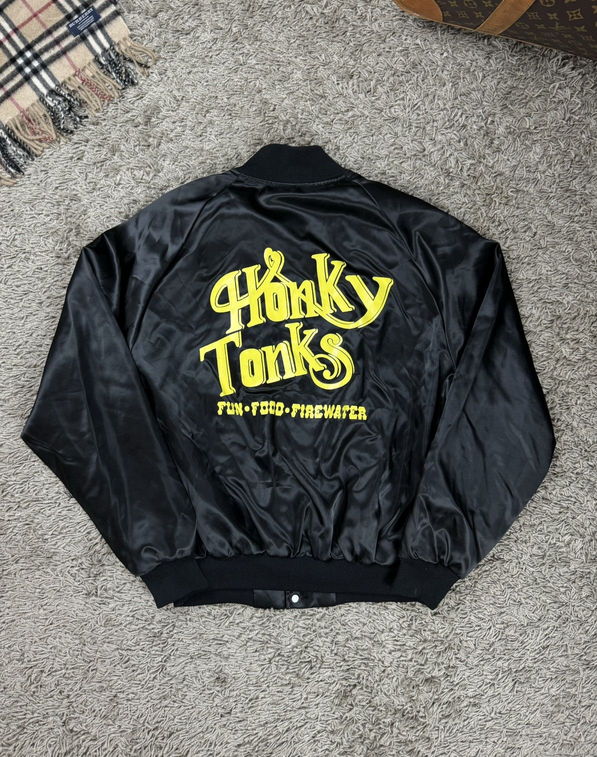 Vintage Vintage jacket bomber Honky Tonks USA 90s original item Size US L / EU 52-54 / 3 - 1 Thumbnail