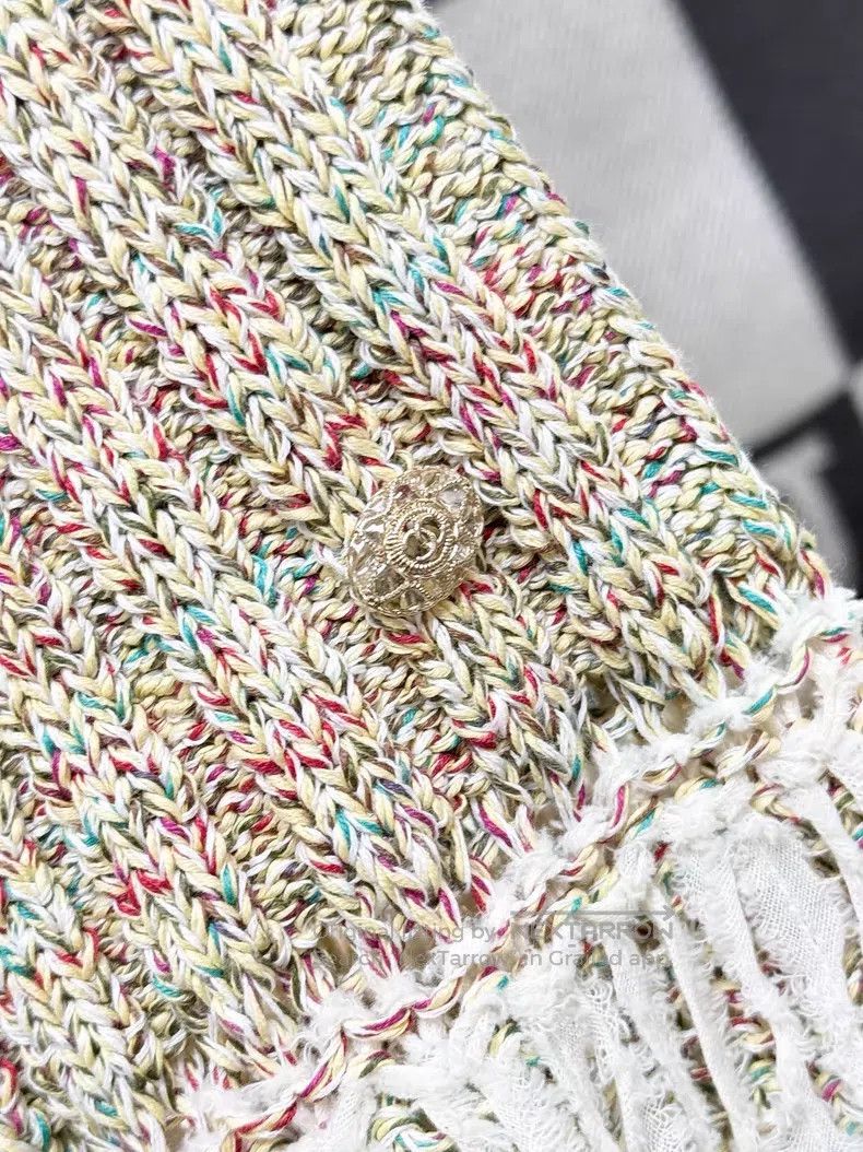 Chanel Chanel Knitted dress with multi-color thread suspender Size XS / US 0-2 / IT 36-38 - 3 Thumbnail