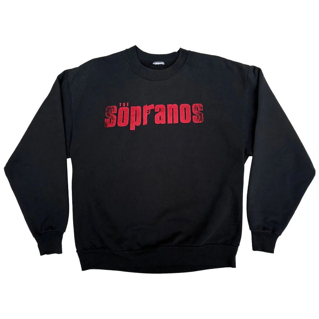 Vintage The Sopranos 2001 Vintage HBO Bada Bing TV Series Sweatshirt Size US L / EU 52-54 / 3 - 1 Thumbnail
