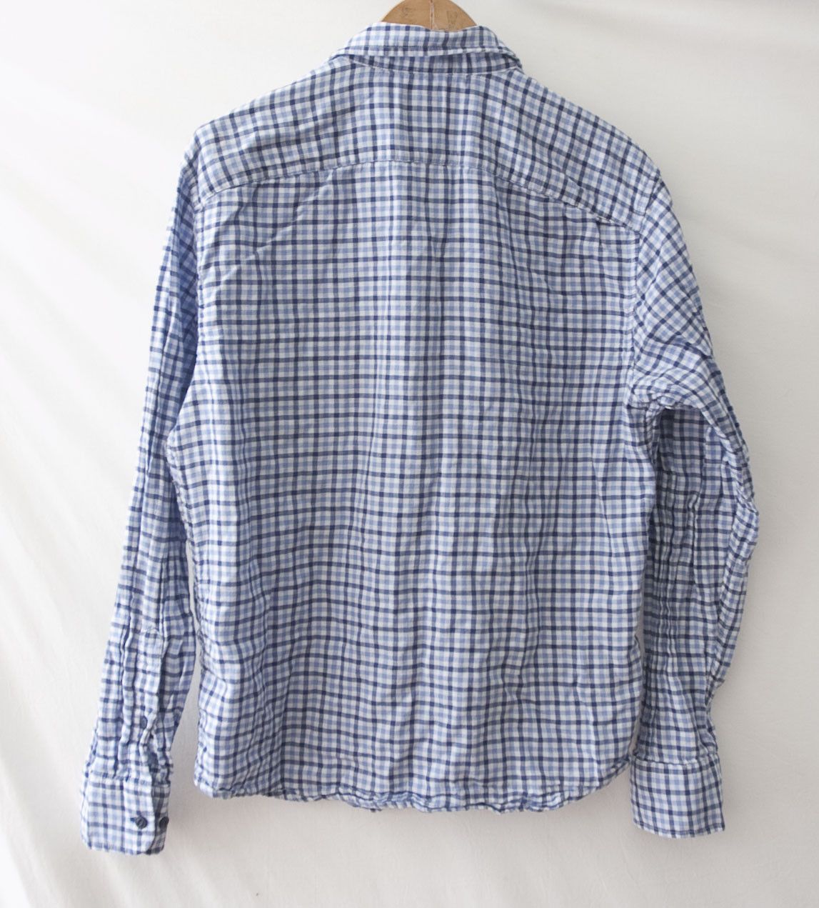 UNTUCKit UntucKit Flannel Shirt Size M Blue Plaid Size US M / EU 48-50 / 2 - 6 Thumbnail