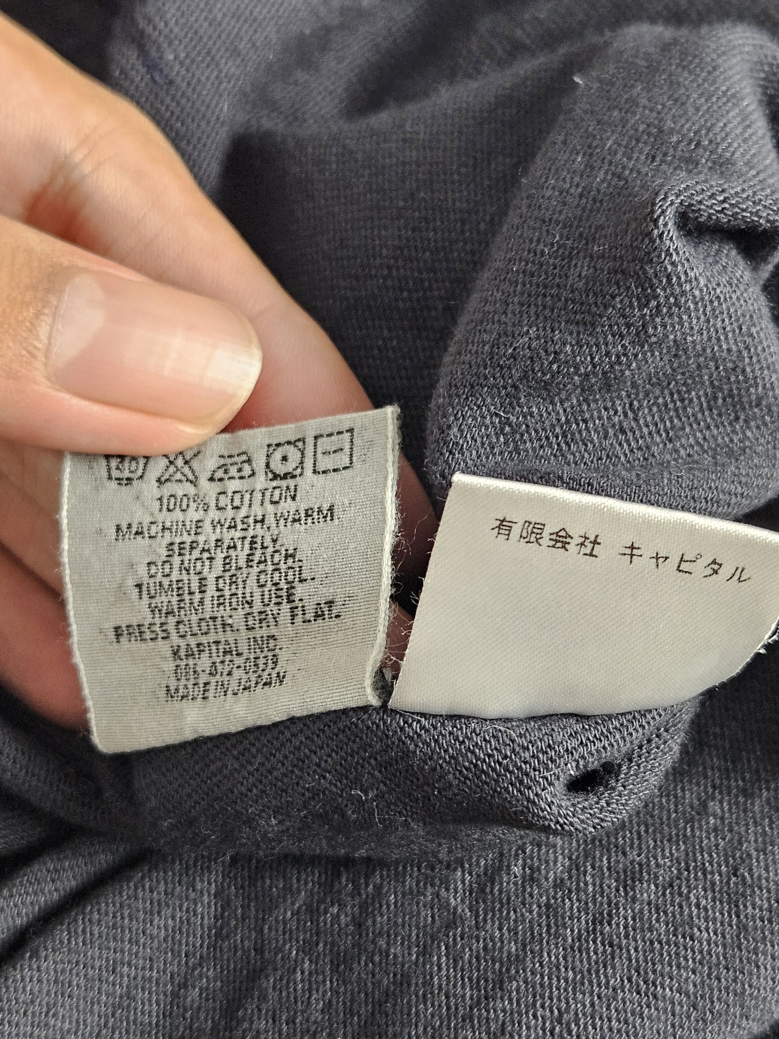 Kapital Kapital bandana patchwork sashiko Indigo shirt Size US S / EU 44-46 / 1 - 6 Thumbnail