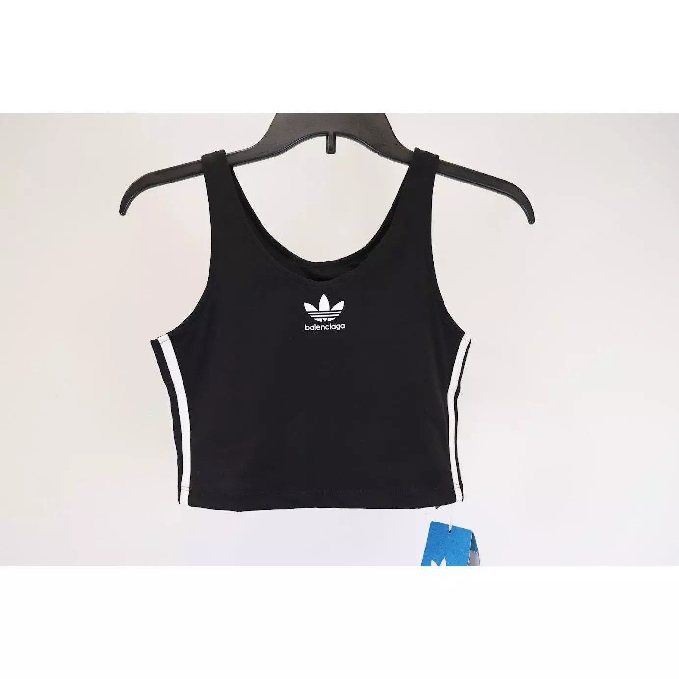 Adidas × Balenciaga o1rshd1 Tank Tops in Black & White Size L / US 10 / IT 46 - 1 Thumbnail