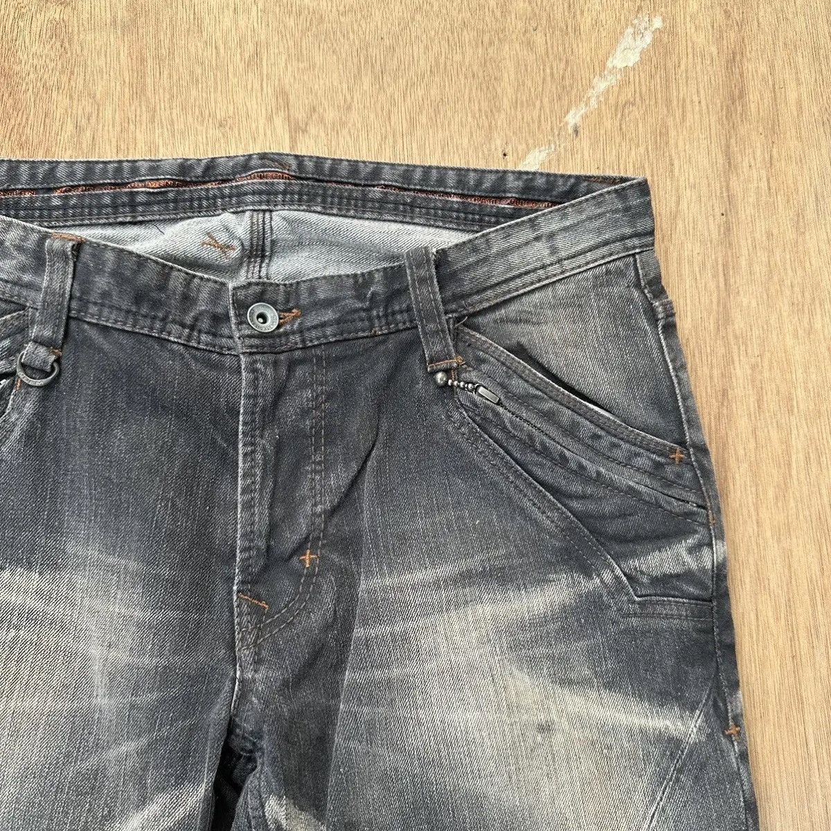 Hysteric Glamour FLARE/BOOTCUT🔥 NICOLE CLUB FOR MEN JAPAN DENIM PANTS W34L31 Size US 34 / EU 50 - 4 Thumbnail