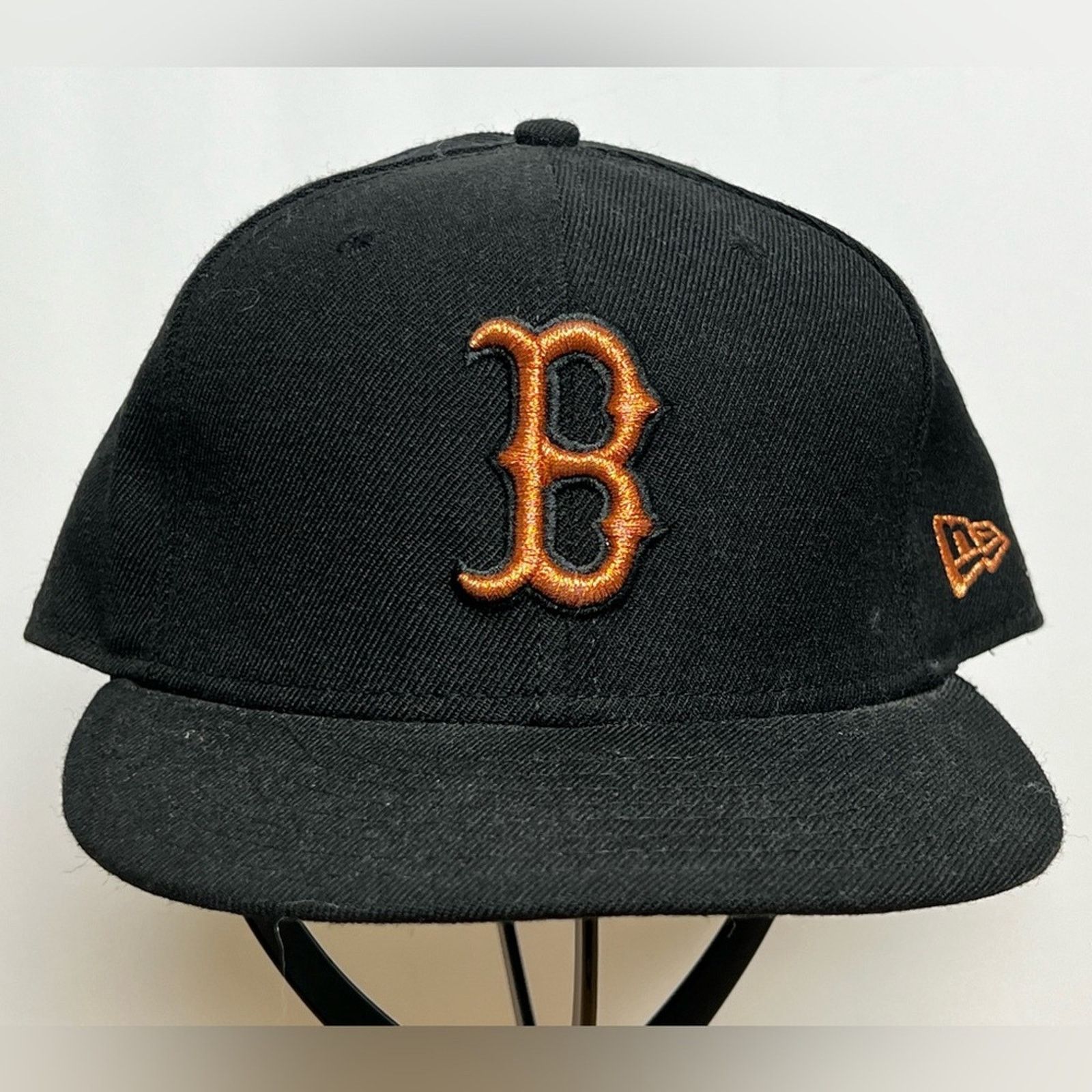 New Era New Era Boston Red Sox Black Copper 59Fifty Fitted Hat 7 3/4 Size ONE SIZE - 1 Thumbnail