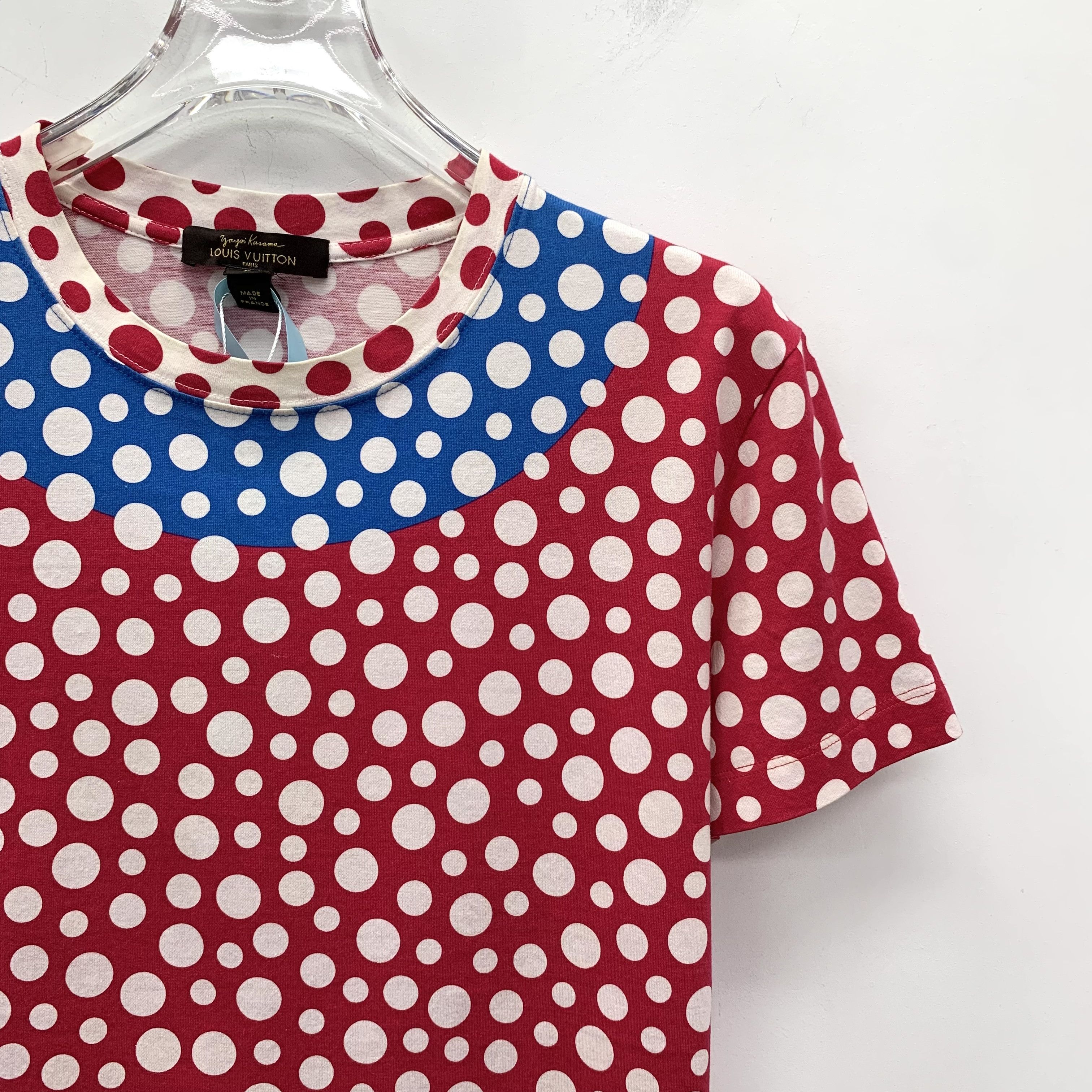 Louis Vuitton Louis Vuitton Polka Dot T-Shirt Multicolor (L) Size US L / EU 52-54 / 3 - 3 Thumbnail