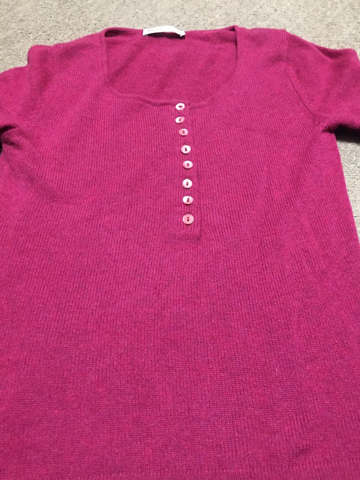 Johnstons Of Elgin Johnstons of Elgin Cashmere Sweater Jumper Size 34” 87cm Size S / US 4 / IT 40 - 5 Thumbnail