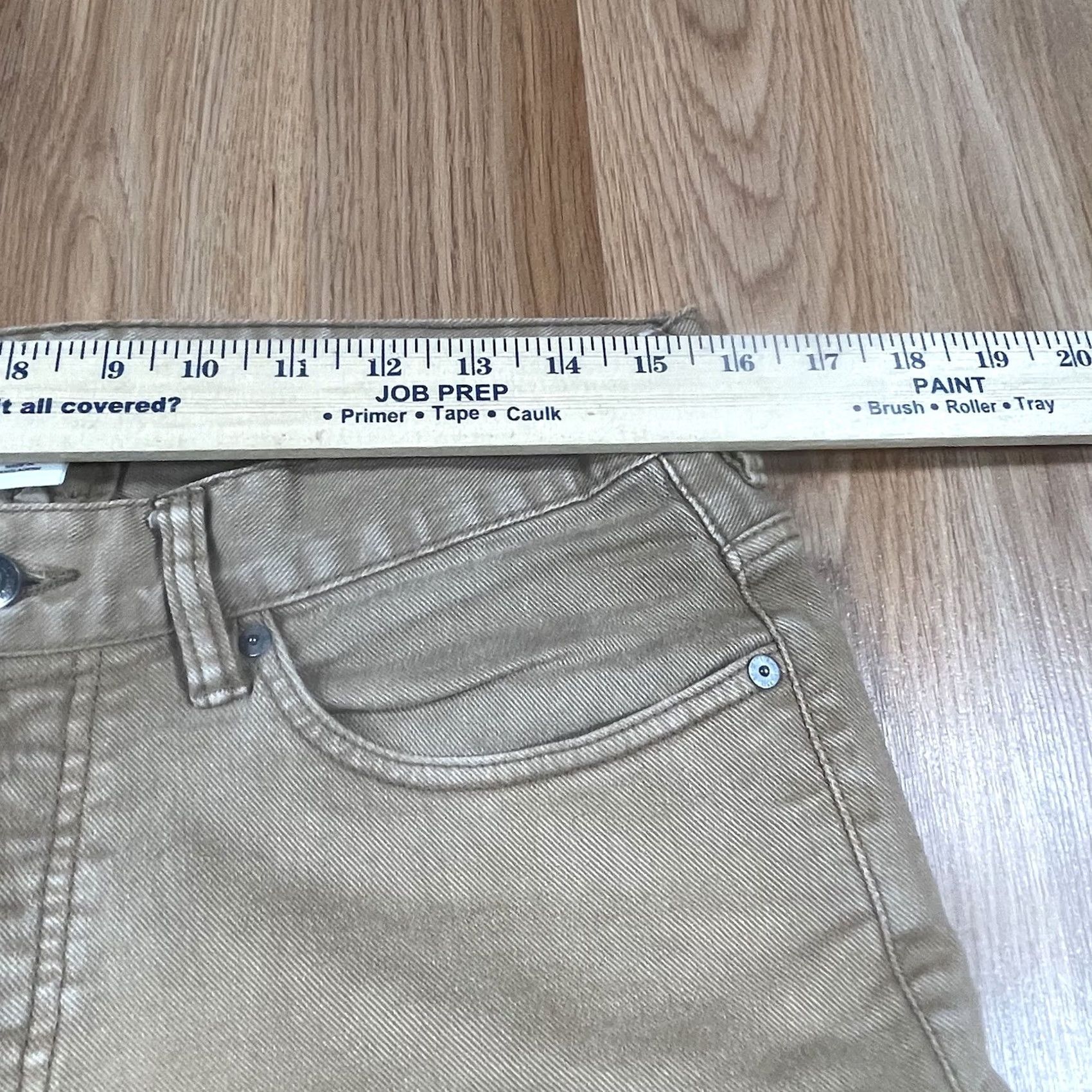 H&M H&M Denim Jeans Mens 31Wx32L Beige Slim Fit LOGG Stretch Cotton Spandex Blend Jeans Men Size US 31 - 5 Thumbnail