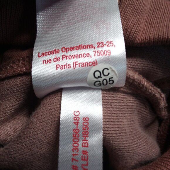 Supreme Supreme x Lacoste Velour Half-Zip Track Top Mauve Size US M / EU 48-50 / 2 - 7 Thumbnail