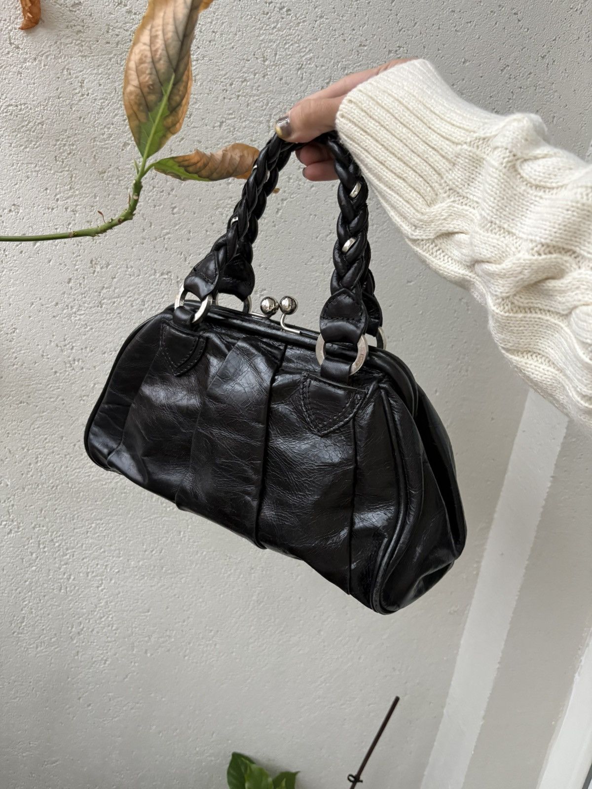 Vintage Vakko leather bag Size ONE SIZE - 2 Thumbnail