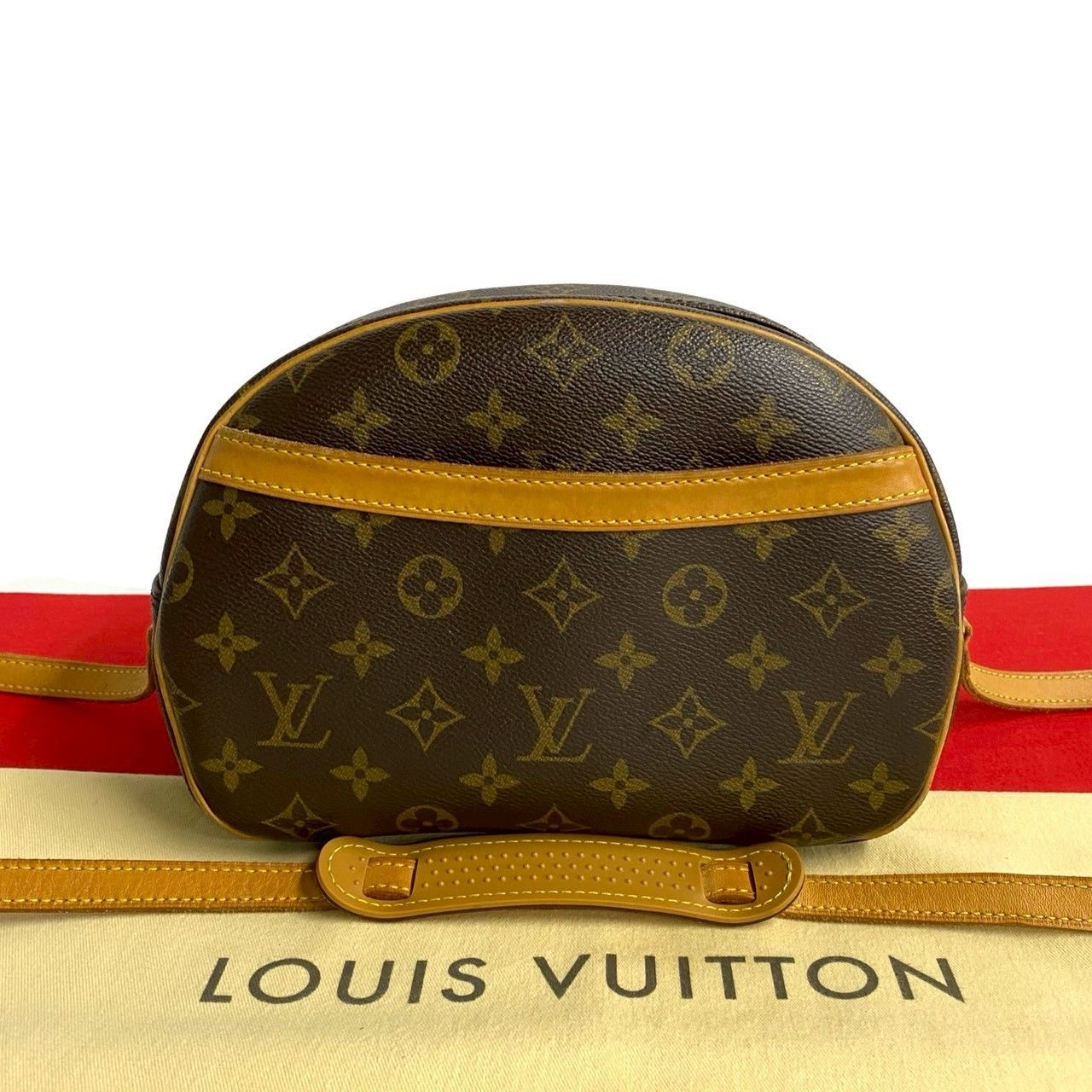 Louis Vuitton Louis Vuitton Blois Monogram Shoulder Bag Canvas Shoulder Bag in Brown, Women's