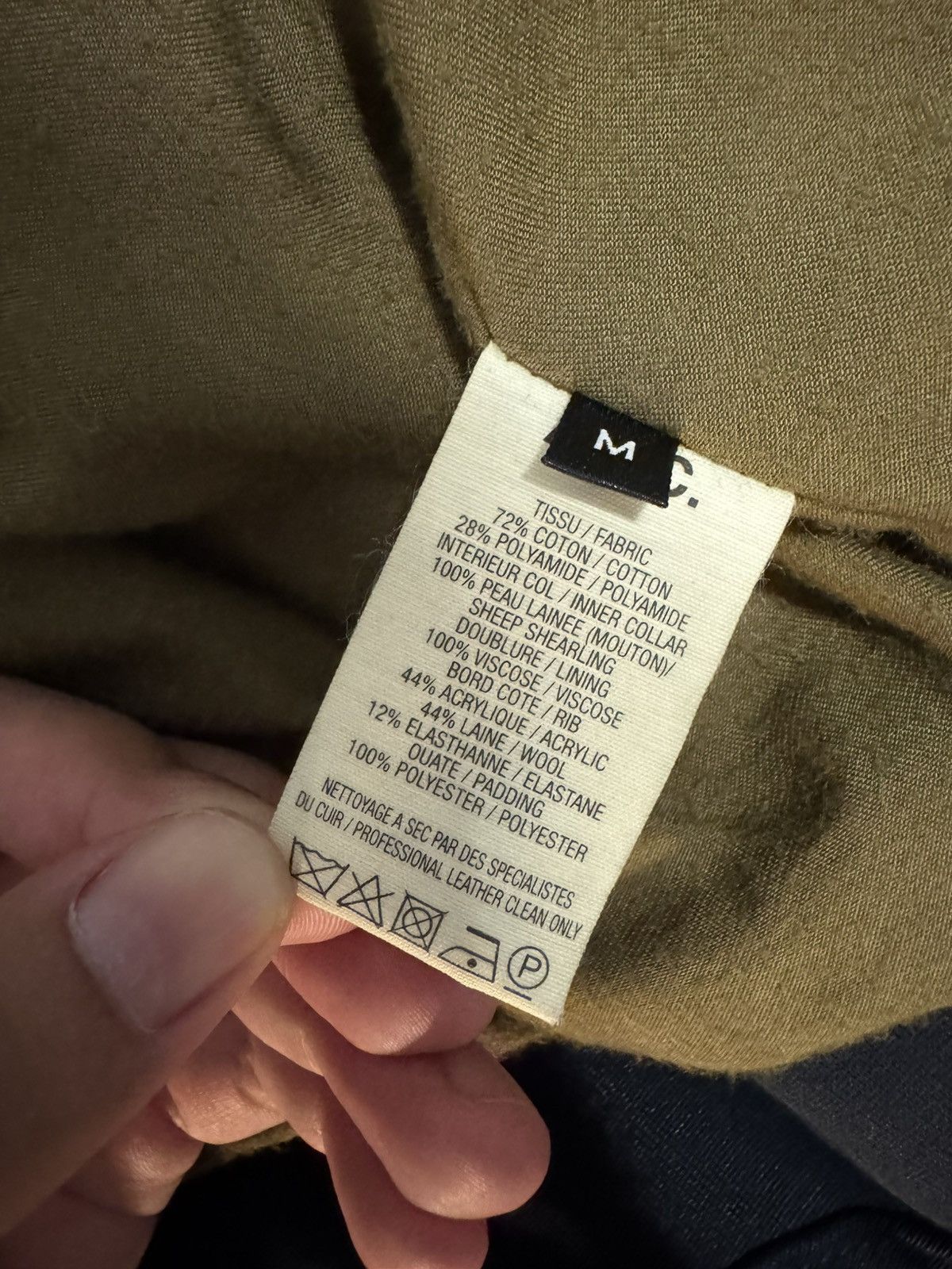 A.P.C. × Kanye West A.P.C. X KANYE BOMBER JACKET Size US M / EU 48-50 / 2 - 8 Thumbnail
