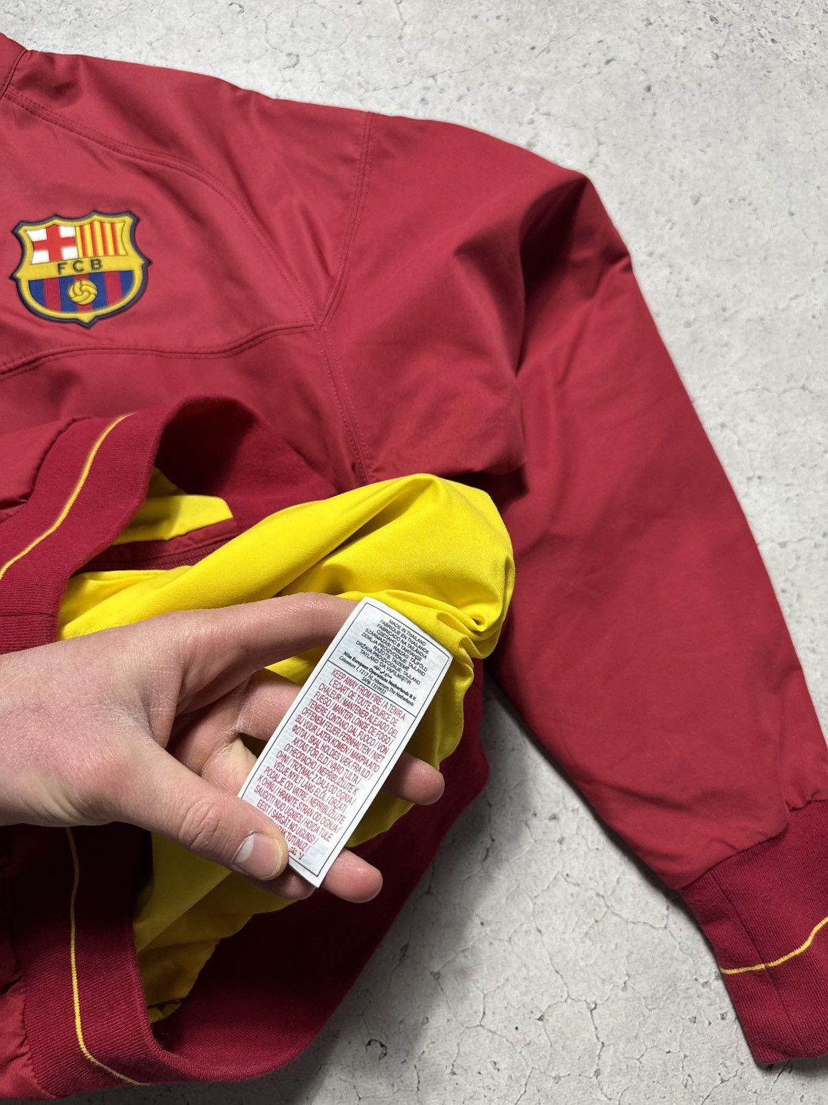 Nike Nike FC Barcelona Football Vintage Track Jacket FCB Size US M / EU 48-50 / 2 - 7 Thumbnail