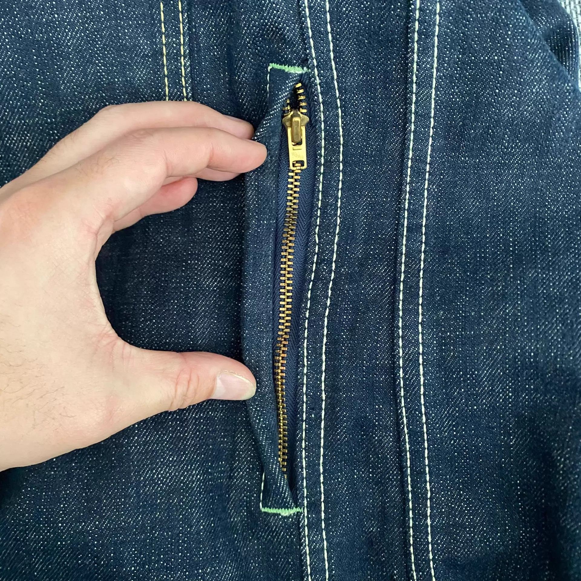 Visvim Visvim 101 ICT Natural Dyed Indigo Denim Jacket Type 2 Size US M / EU 48-50 / 2 - 6 Thumbnail