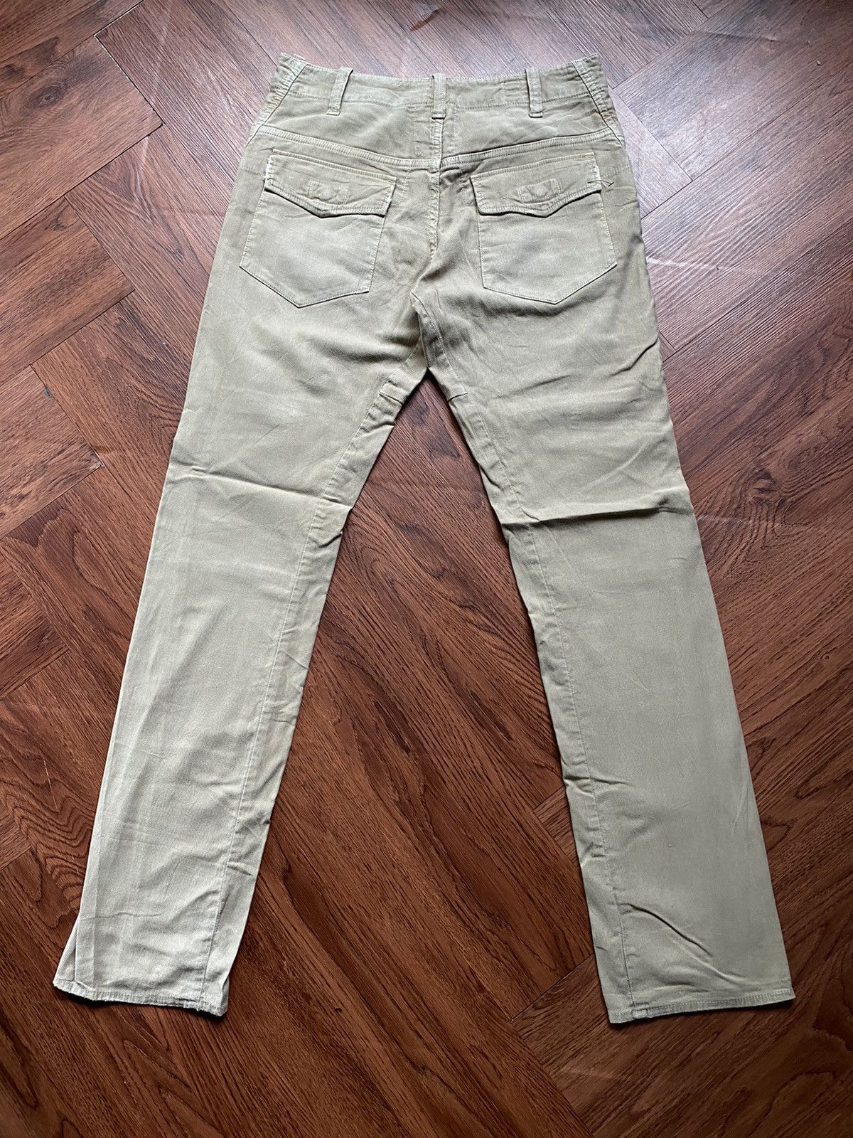 Japanese Brand × Vintage Bartack Coduroy Double Zipper Pockets Pants Size US 32 / EU 48 - 7 Thumbnail