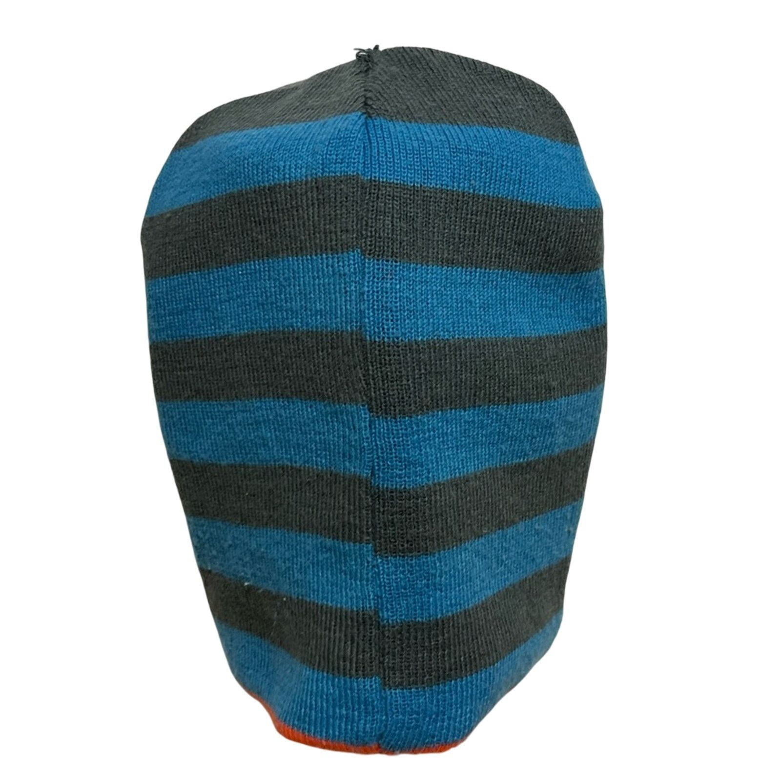 Vintage Knit Beanie - Reversible - Monster Faces Size ONE SIZE - 4 Thumbnail