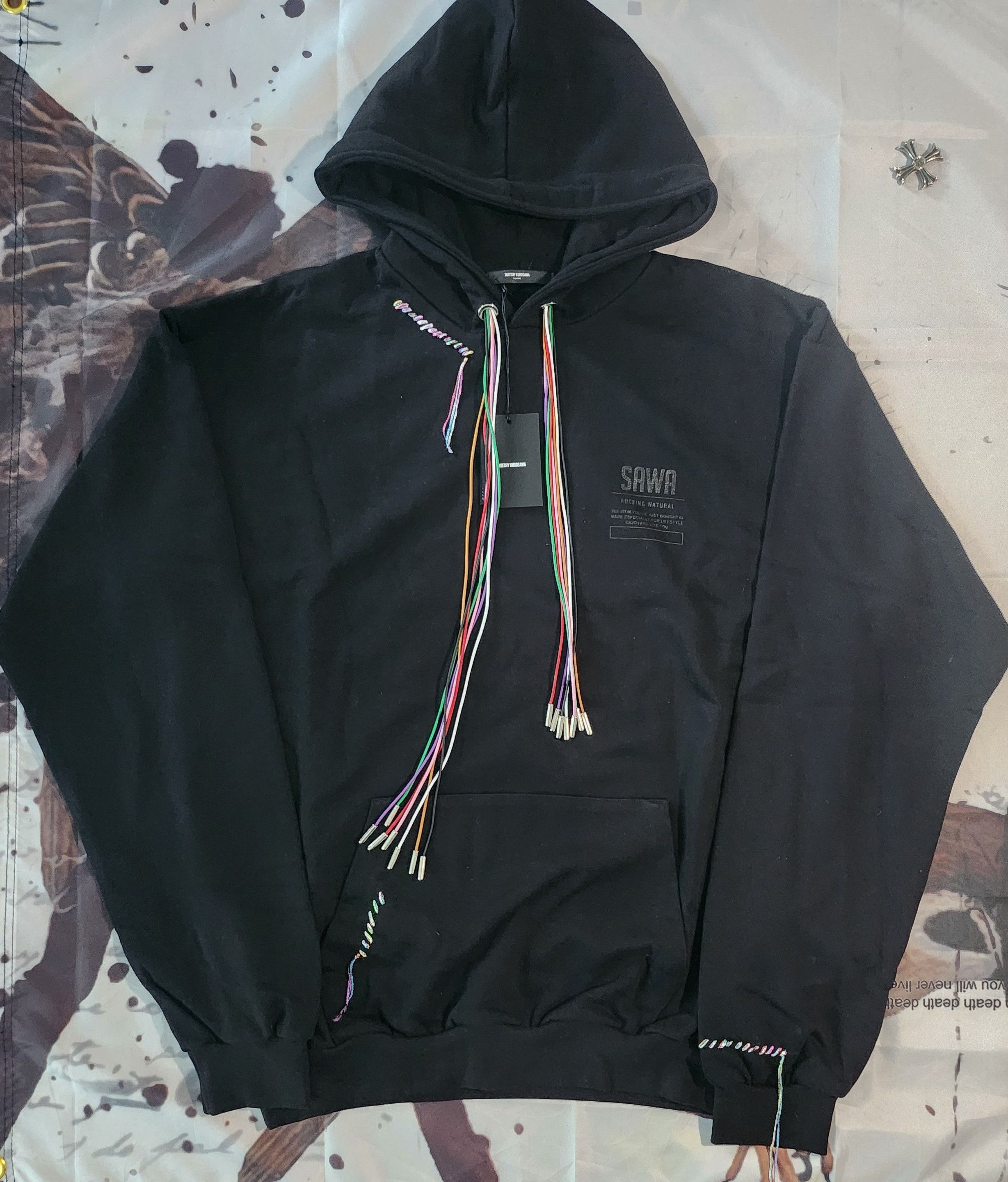 Takeshy Kurosawa Takeshy Kurosawa Multi-Cord Stitched Hoodie Size US XL / EU 56 / 4 - 1 Thumbnail