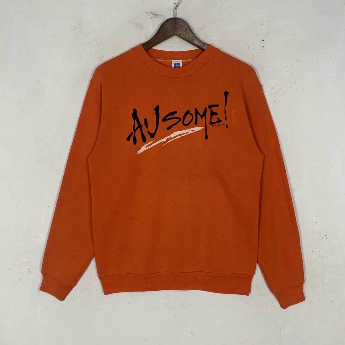 Jerzees Vintage Russell Athletic Apparel Streetwear Sweatshirt Size US M / EU 48-50 / 2 - 1 Thumbnail