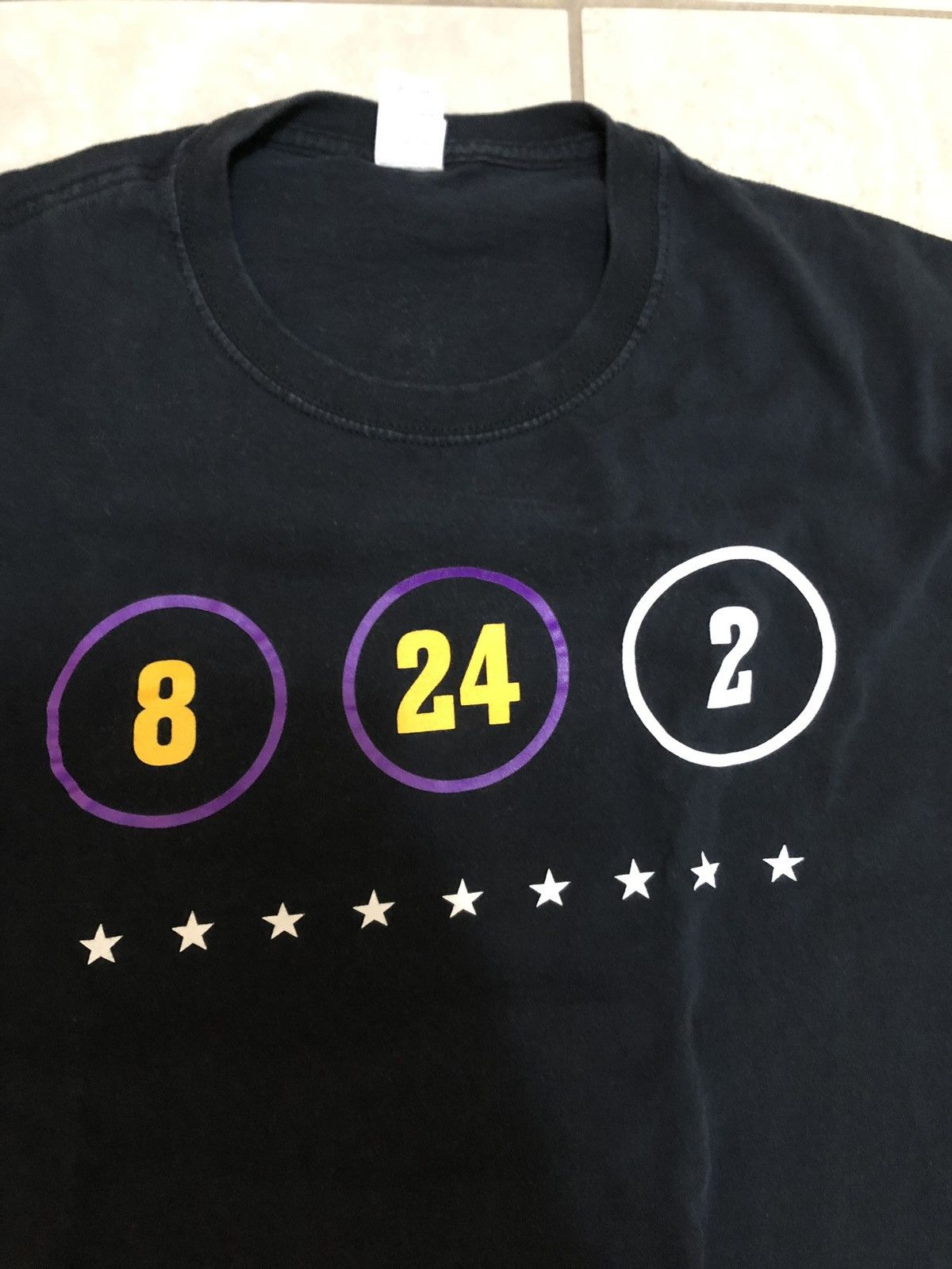 NBA Rare Kobe Bryant Tribute Shirt Chase Center Lakers Warriors Size US XL / EU 56 / 4 - 3 Thumbnail
