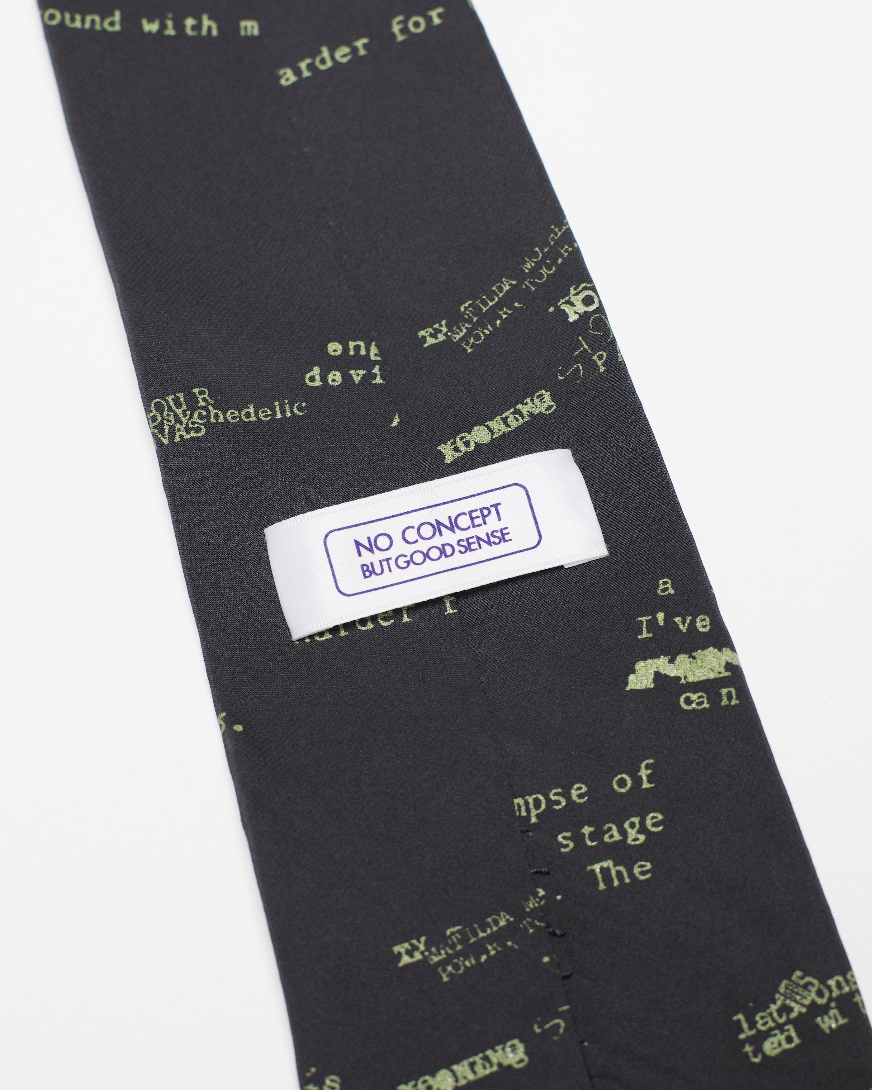 Other No Concept But Good Sense Cyber Graphic Neck Tie Size ONE SIZE - 3 Thumbnail