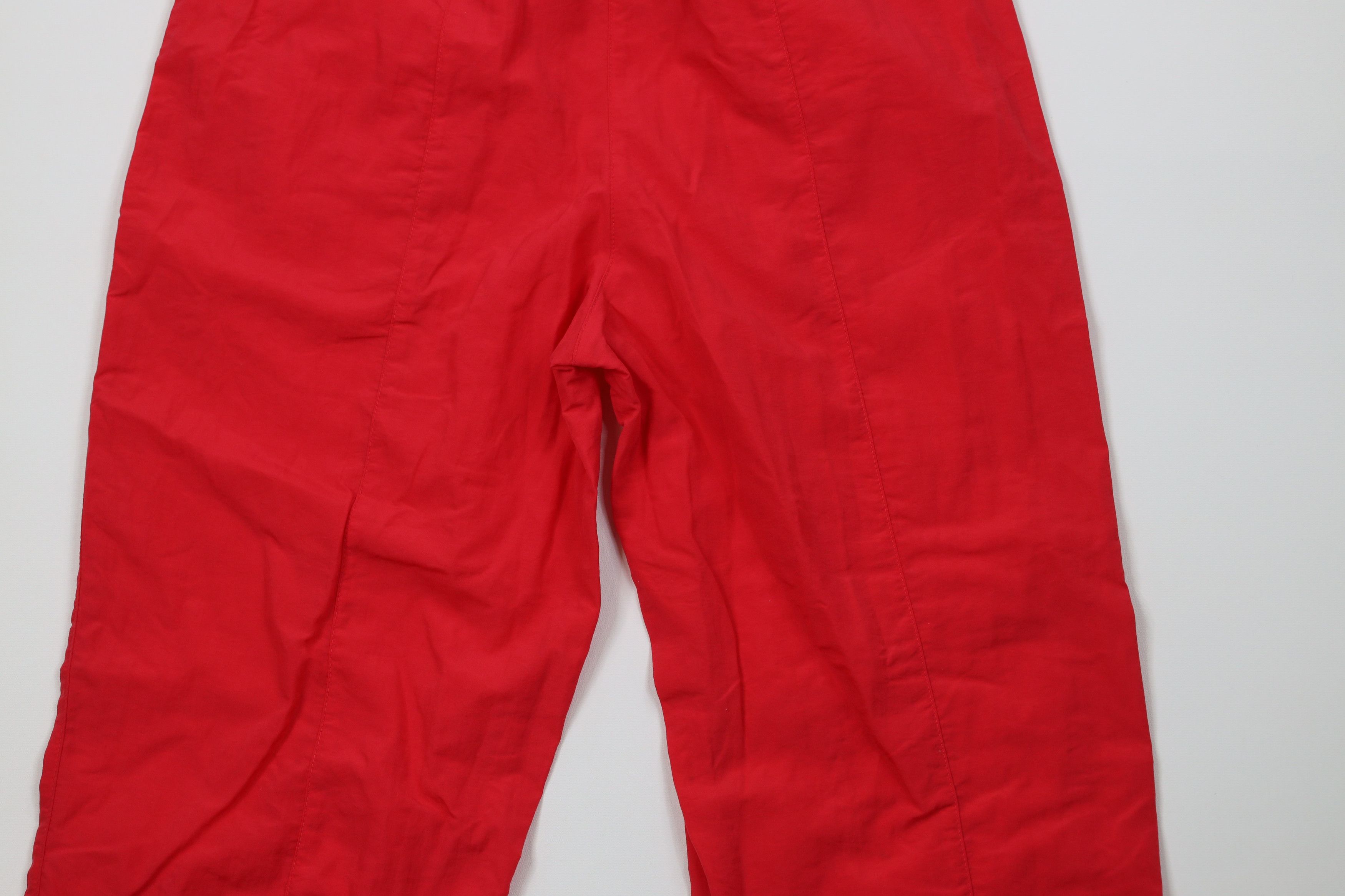 Vintage Vintage 90s Streetwear Blank Windbreaker Joggers Pants Red Size US 34 / EU 50 - 12 Thumbnail