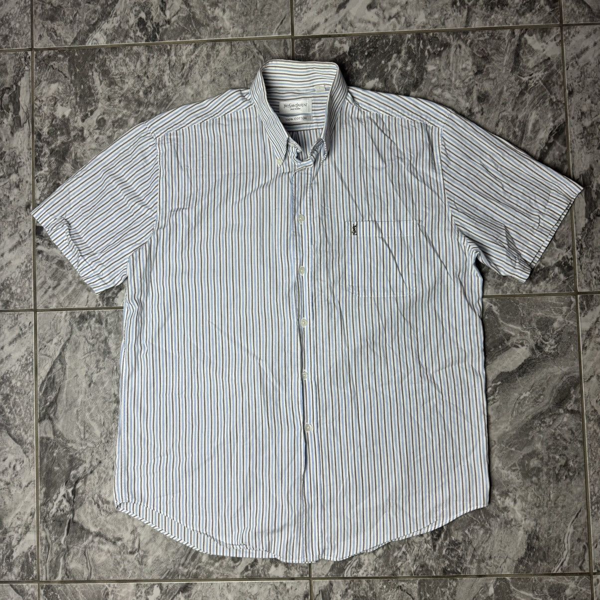 Yves Saint Laurent Yves Saint Laurent Shirt vintage Size US L / EU 52-54 / 3 - 1 Thumbnail
