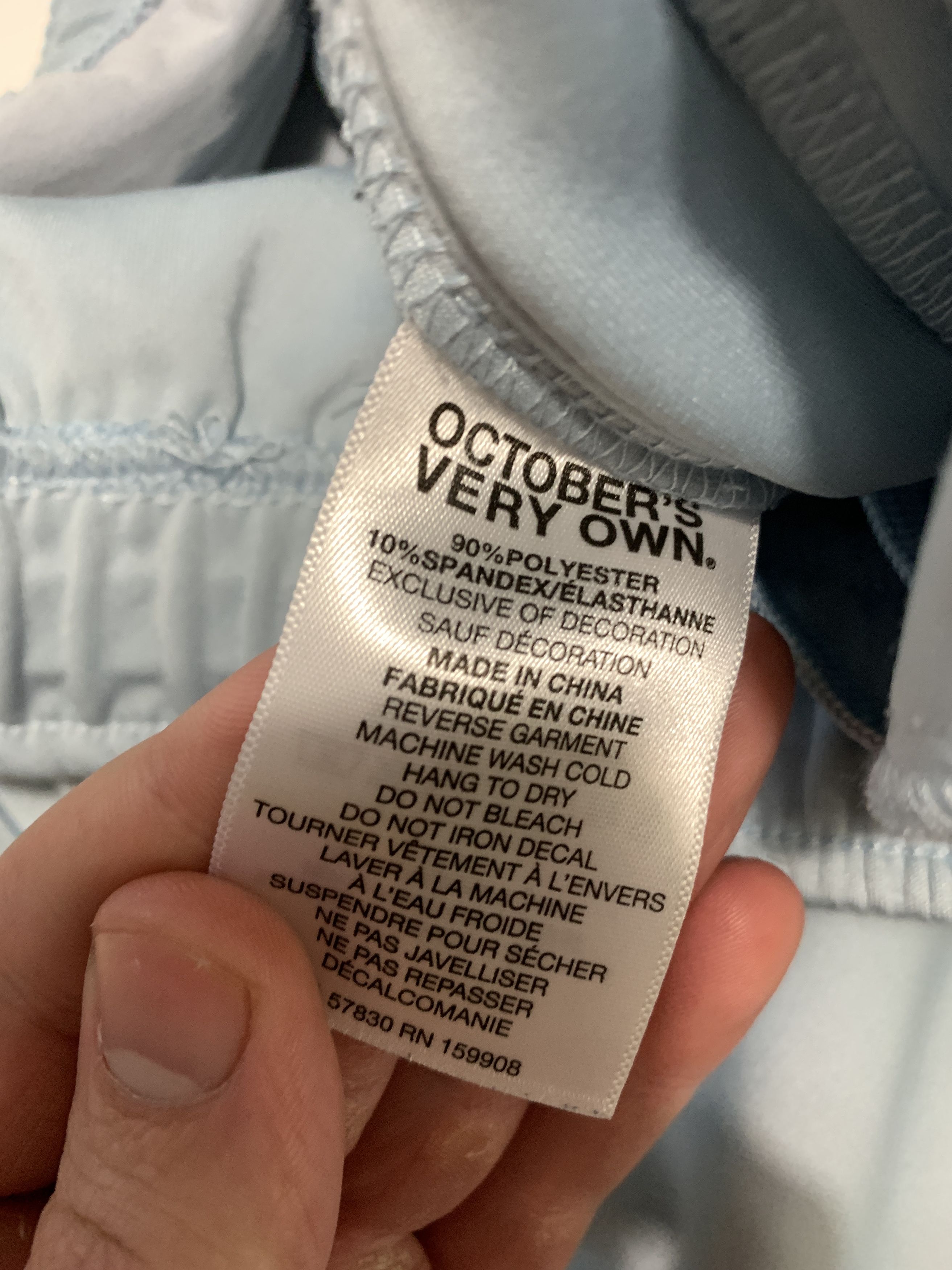 Drake OVO REFLECTIVE PIPING PANTS SKY BLUE SIZE XS Size US 29 - 4 Thumbnail