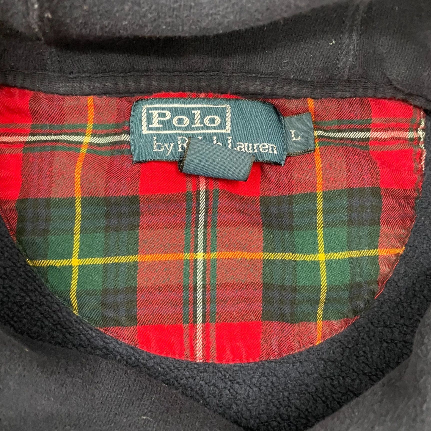 Polo Ralph Lauren VINTAGE Polo Ralph Lauren Sweater Adult Large Blue Shawl Collar Long Sleeve Classic Fit Mens L Size US L / EU 52-54 / 3 - 4 Thumbnail
