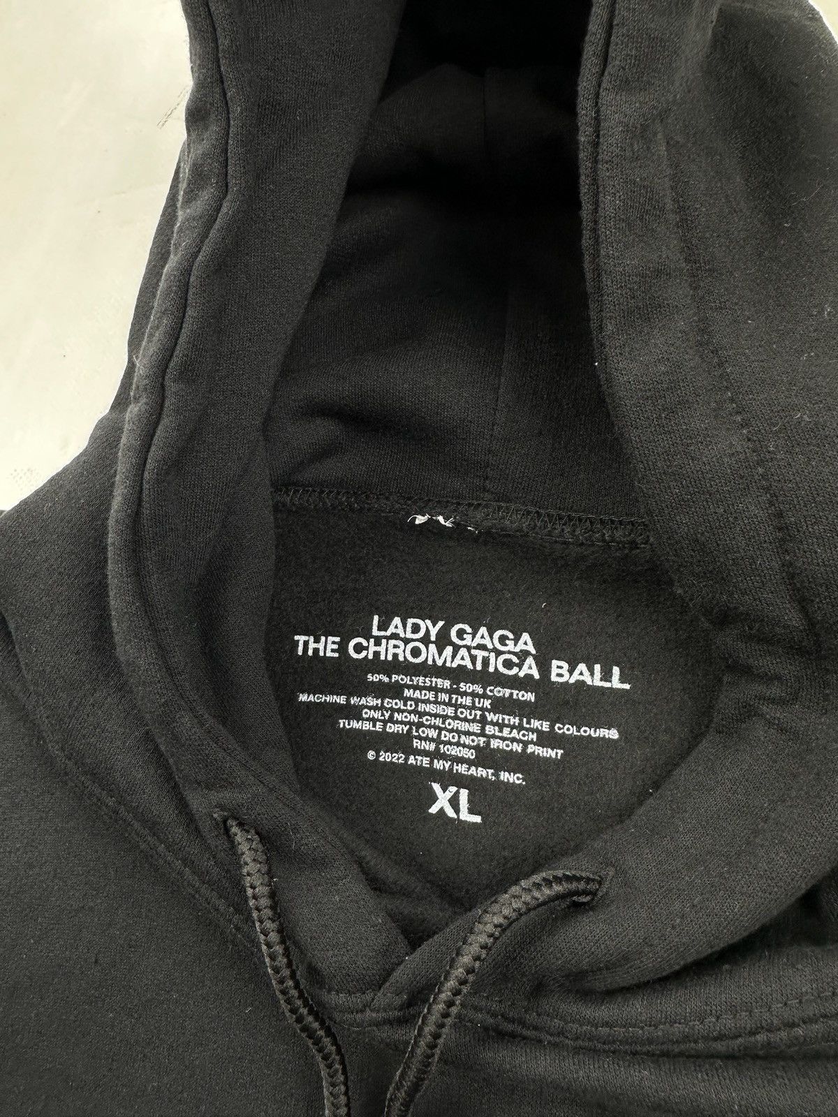 Band Tees Lady Gaga Chromatica Promo Hoodie Forrest Green Size US XL / EU 56 / 4 - 5 Thumbnail