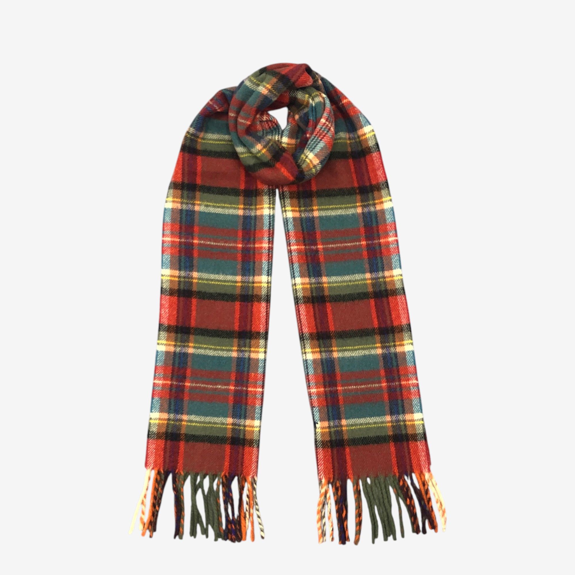 Polo Ralph Lauren Vintage Polo Ralph Lauren Scarf Muffler Wool Plaid Scarves Size ONE SIZE - 1 Thumbnail