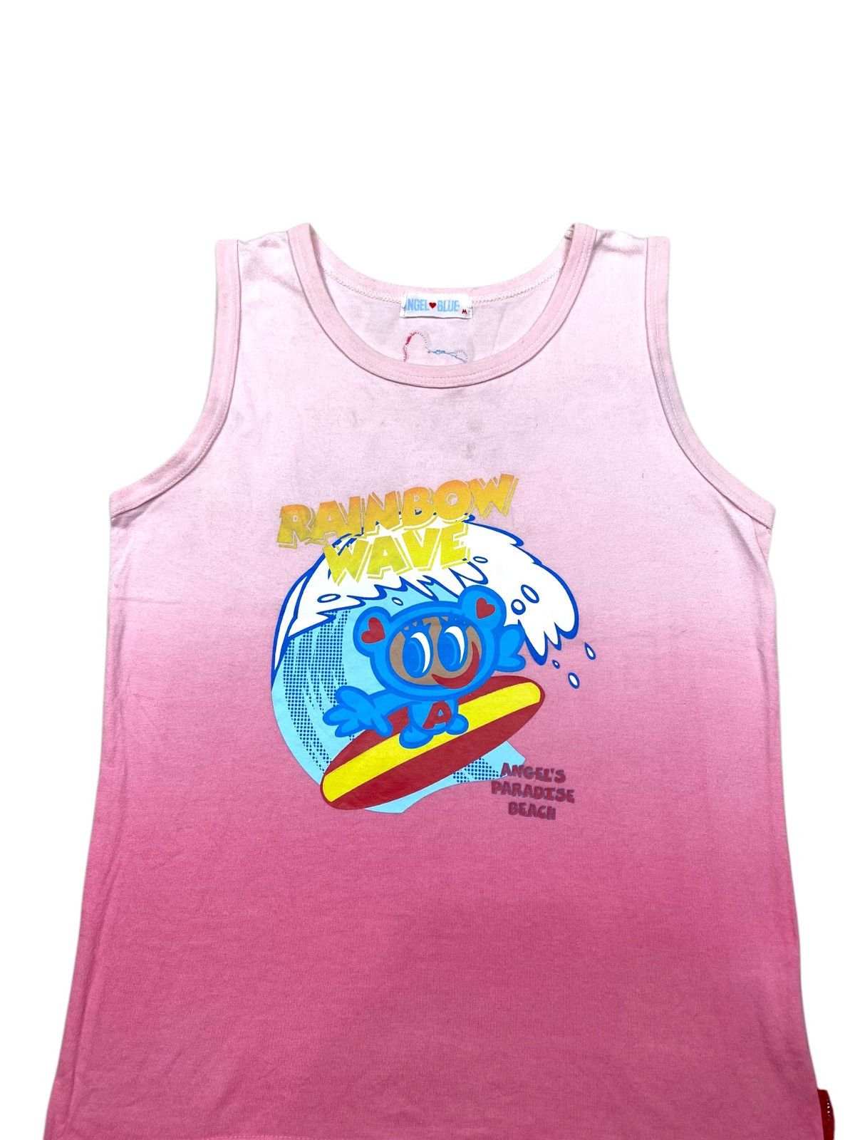 Angel Blue × Hysteric Glamour × Japanese Brand 2000s Angel Blue - Gradient Pink Surf Tank Size S / US 4 / IT 40 - 3 Thumbnail