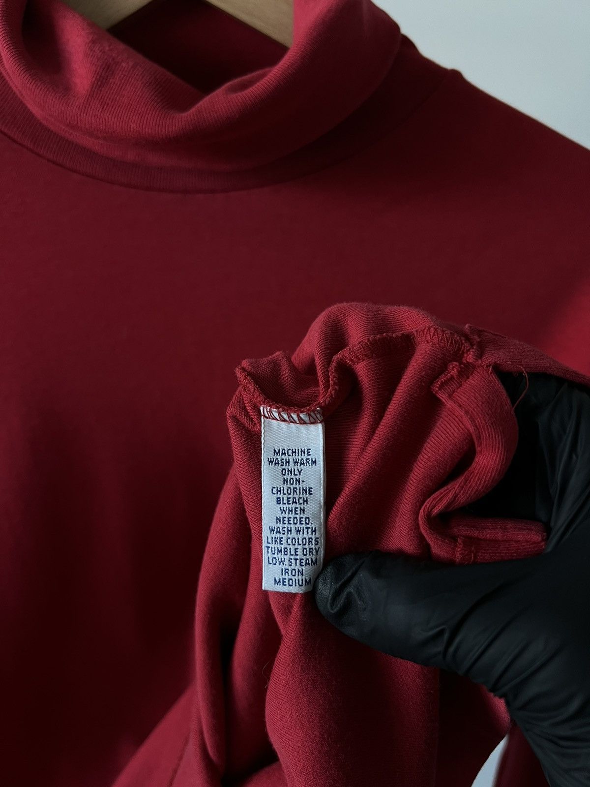 Vintage Polo Ralph Lauren Red ❤️ Long Sleeve Rar Size US S / EU 44-46 / 1 - 15 Thumbnail
