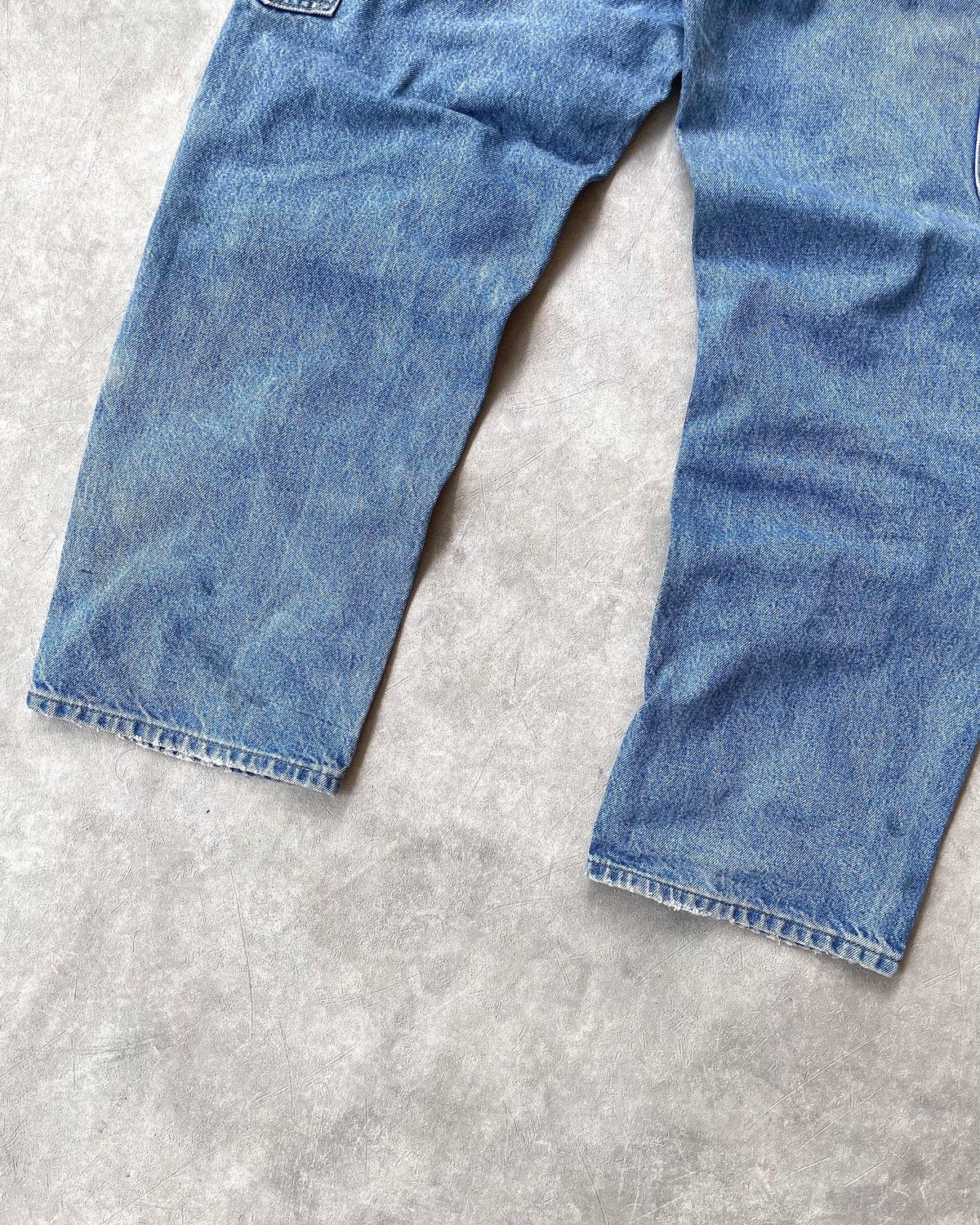 Carhartt Fadedd Darkstonee Carhartt Double Knee Pant B73-DST Size US 34 / EU 50 - 7 Thumbnail