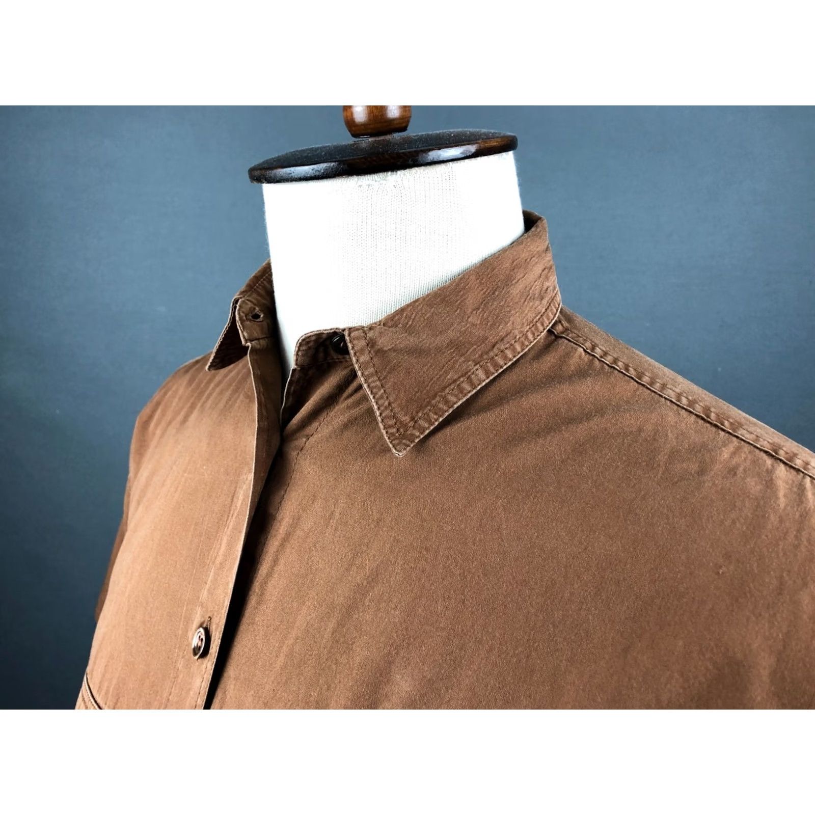 Vintage Iceberg Shirt Men 42 Brown Cotton Short Sleeve Button-Up Collared Chest Pockets Logo Embroidered Vintage No (Regular) Size US XL / EU 56 / 4 - 7 Thumbnail