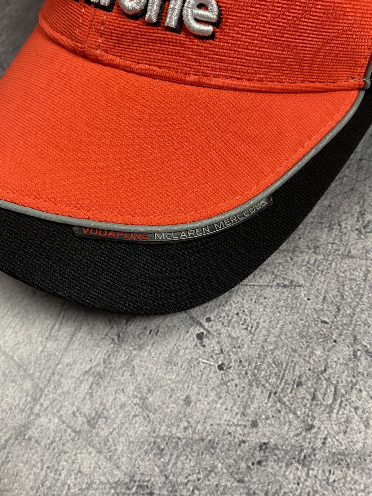 Malcolm McLaren Vodafone McLaren Mercedes Hamilton Jenson Racing Cap Size ONE SIZE - 6 Thumbnail