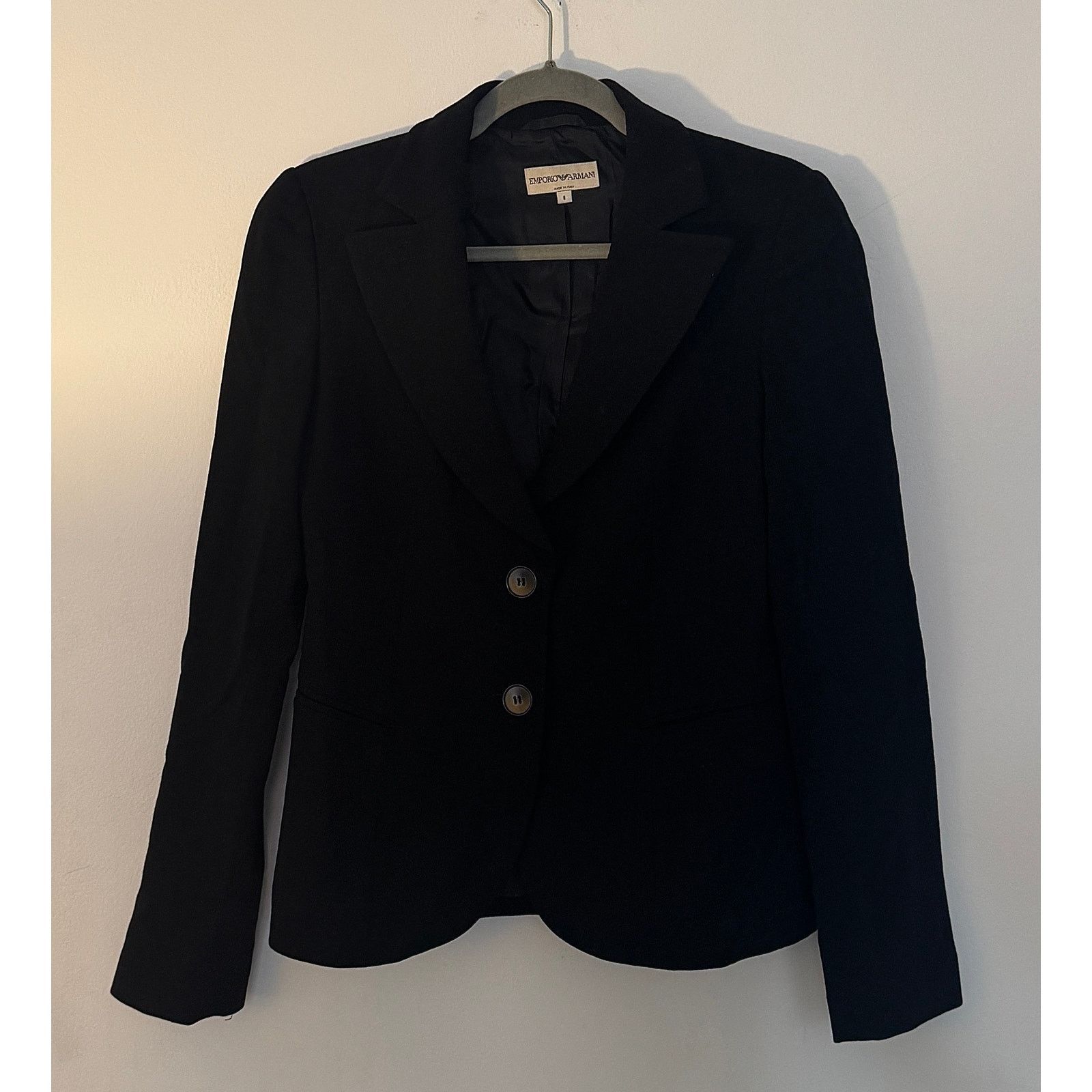 Emporio Armani Emporio Armani single-breasted blazer. Size M / US 6-8 / IT 42-44 - 1 Thumbnail