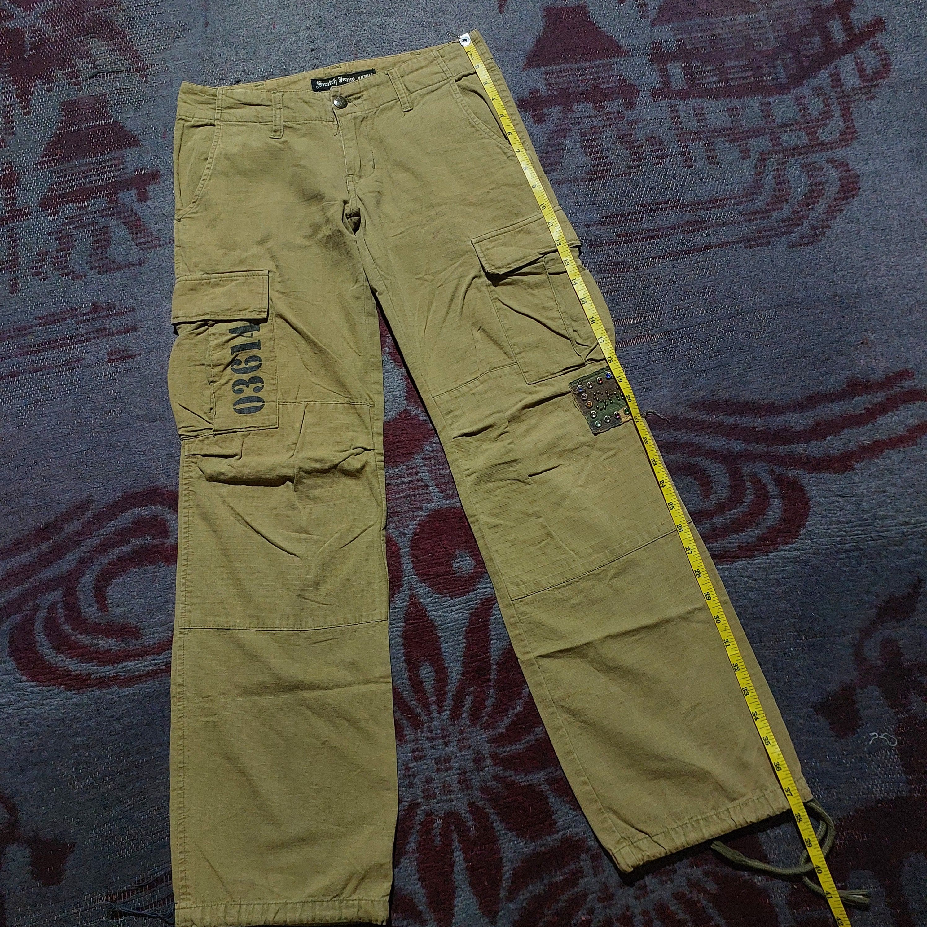 GOA Snatch Jeans #03614 Japanese cargo pants Size US 29 - 16 Thumbnail