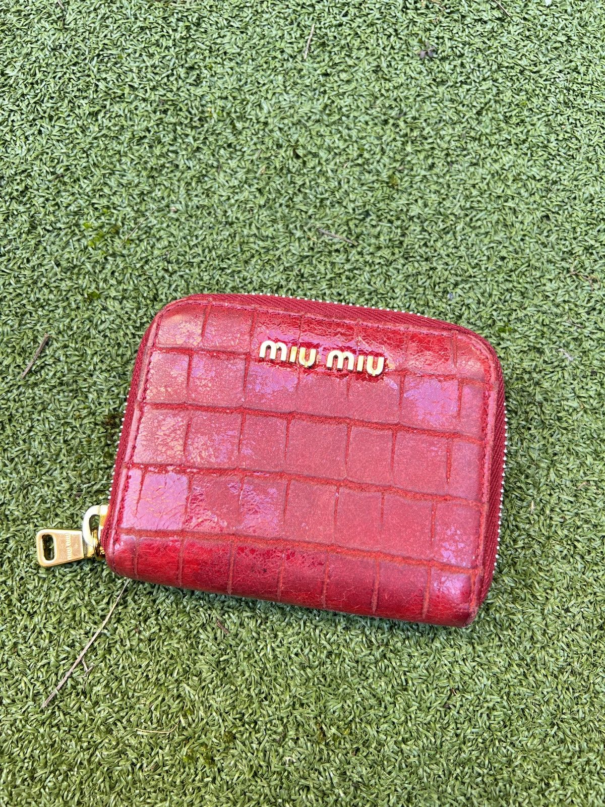 Miu Miu Miu Miu Coin Wallet Size ONE SIZE - 2 Thumbnail
