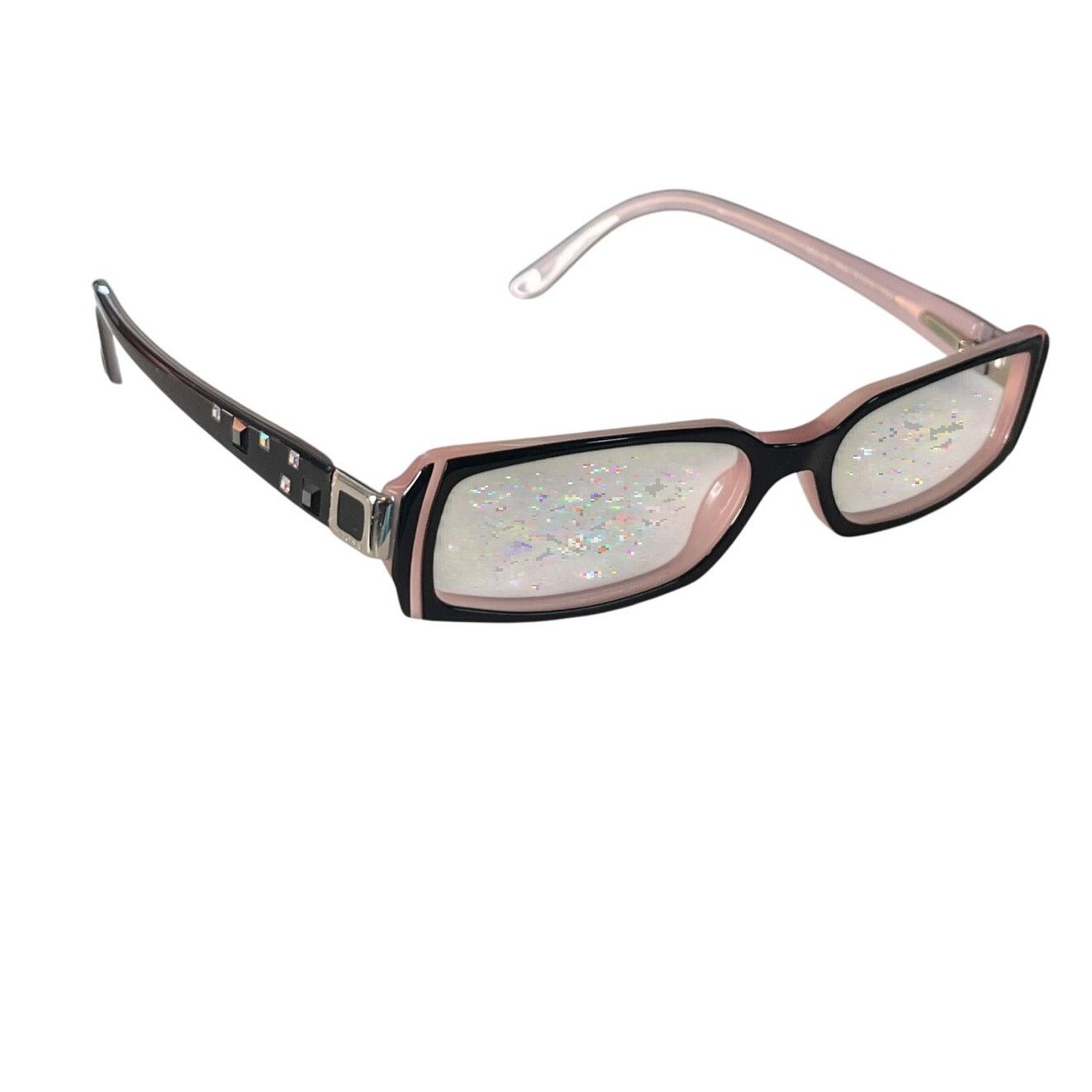 Bvlgari Bvgari FRAMES ONLY Rhinestone Accents 460B 803 Pink details Size ONE SIZE - 9 Thumbnail
