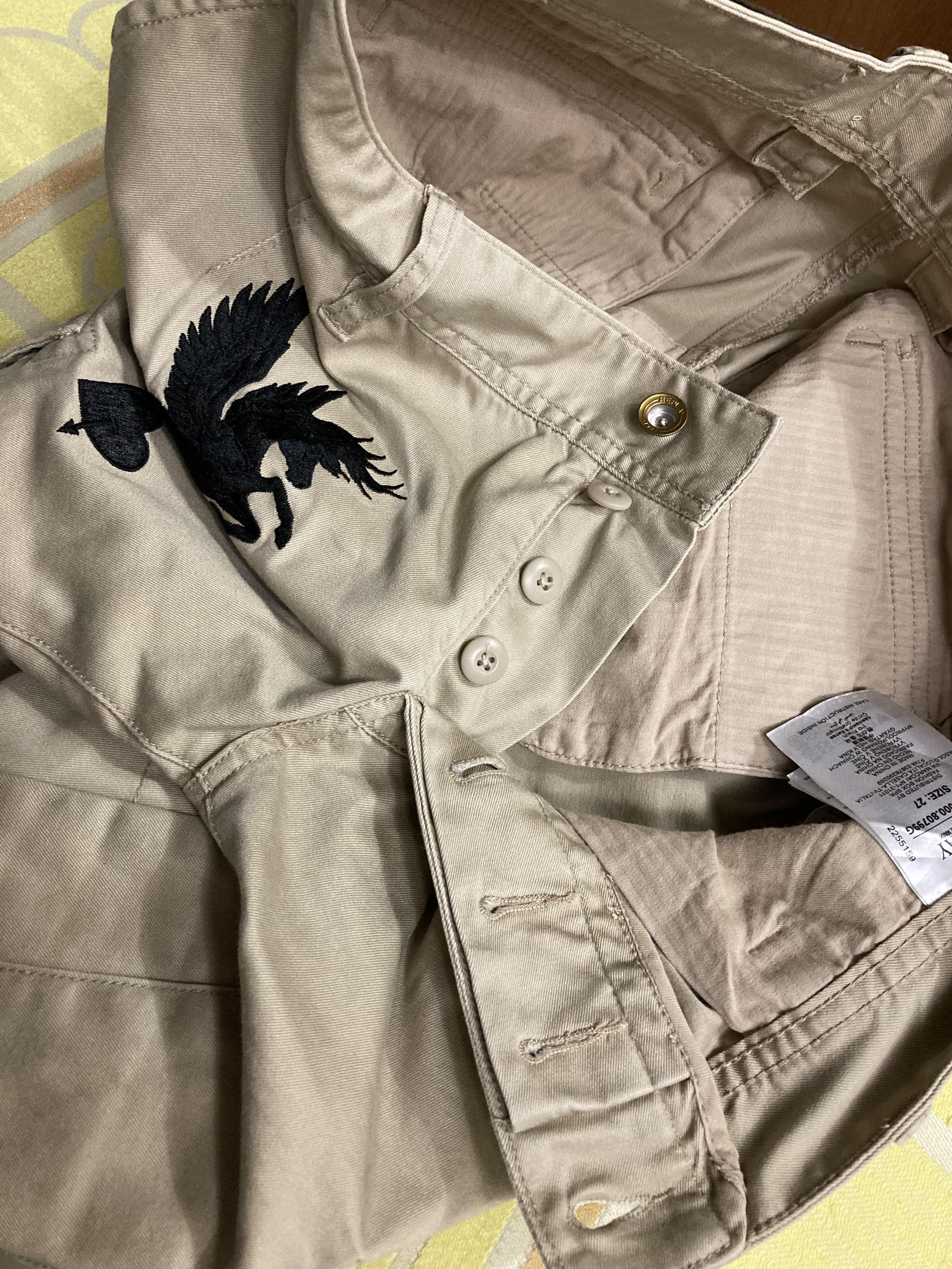 Replay Replay Rare Customized Cargo Style Icons Army Pants Size 29" - 8 Thumbnail