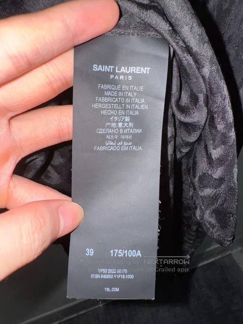 Saint Laurent Paris #REF! Size US M / EU 48-50 / 2 - 6 Thumbnail