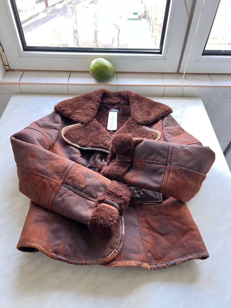 Morgan De Toi Morgan de Toi wmns Y2K brown jacket Japanese styled Size US S / EU 44-46 / 1 - 1 Thumbnail
