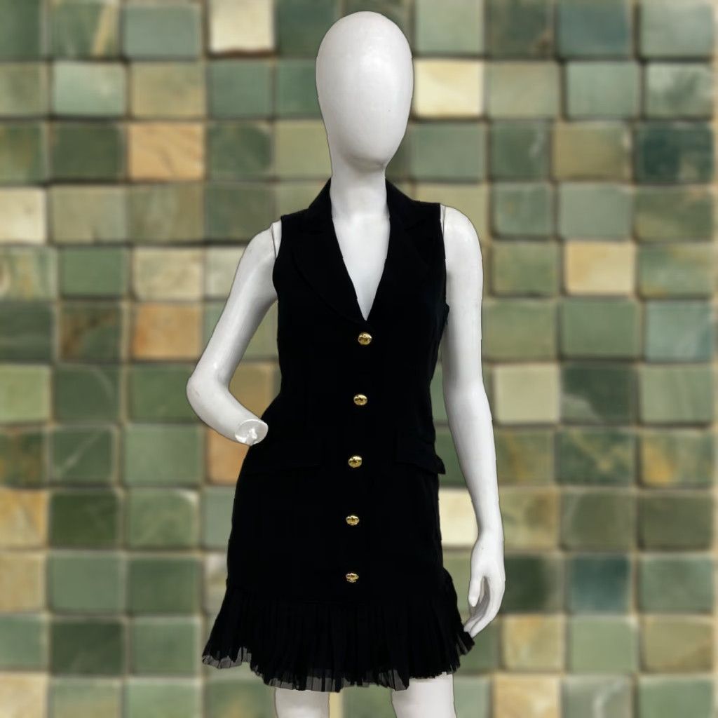 cinq a sept black mini dress Cinq A Sept Women's Elina Mini Dress - Black main image 0