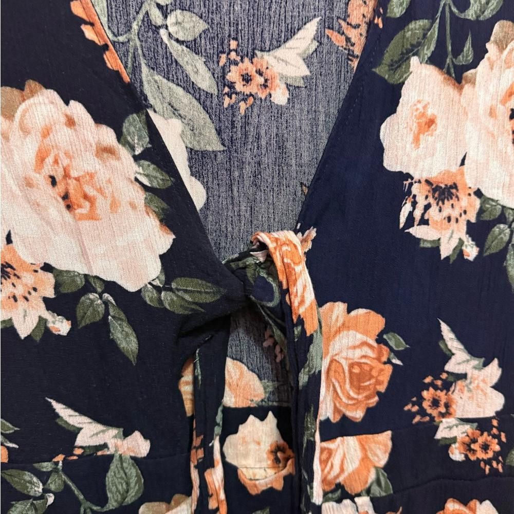 Designer Floral Maxi Dress - Elegant & Stylish Size S / US 4 / IT 40 - 3 Thumbnail