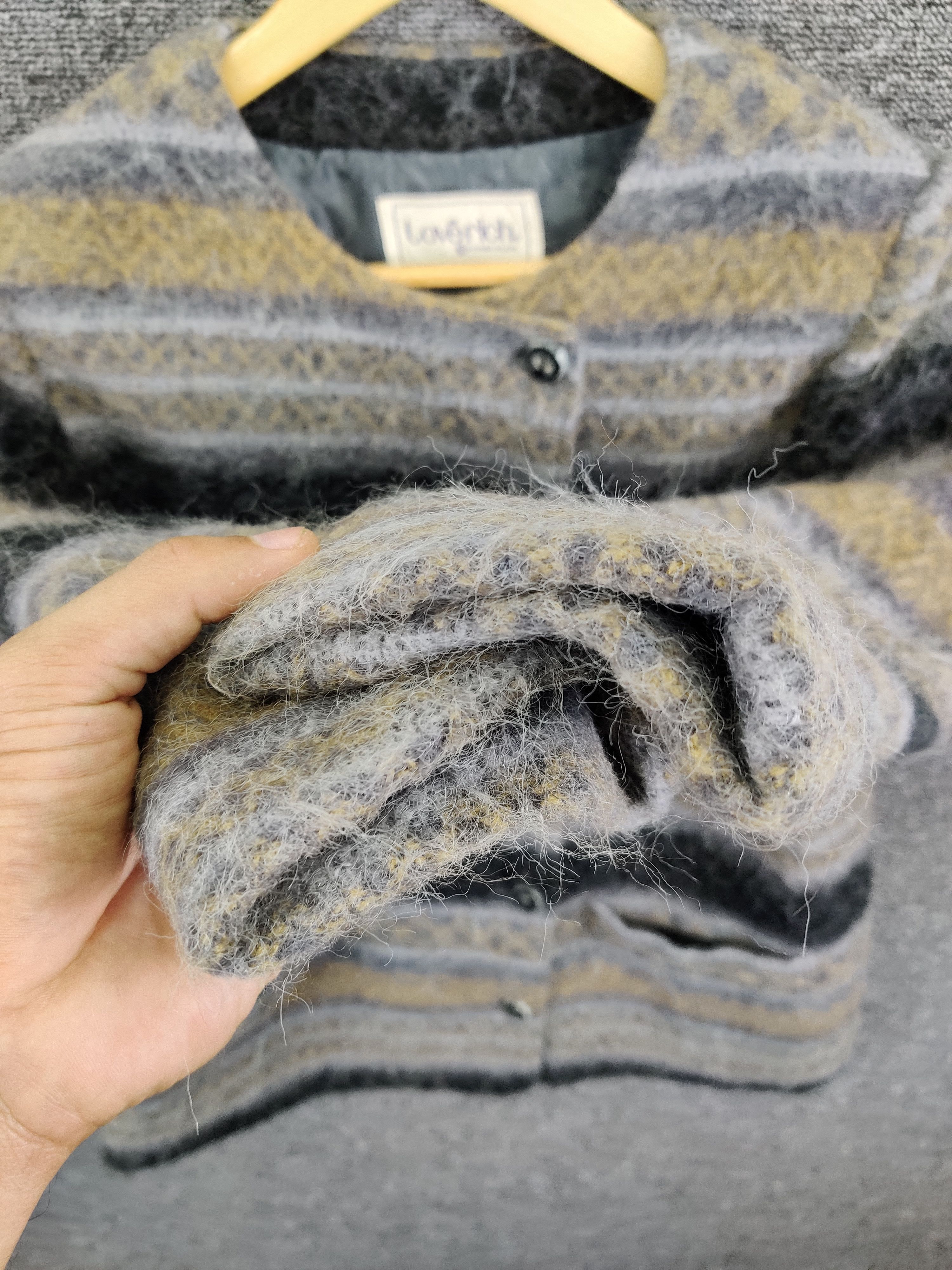 Japanese Brand Love Rich Cardigan Mohair Fair Isle Button Ups Size US M / EU 48-50 / 2 - 8 Thumbnail