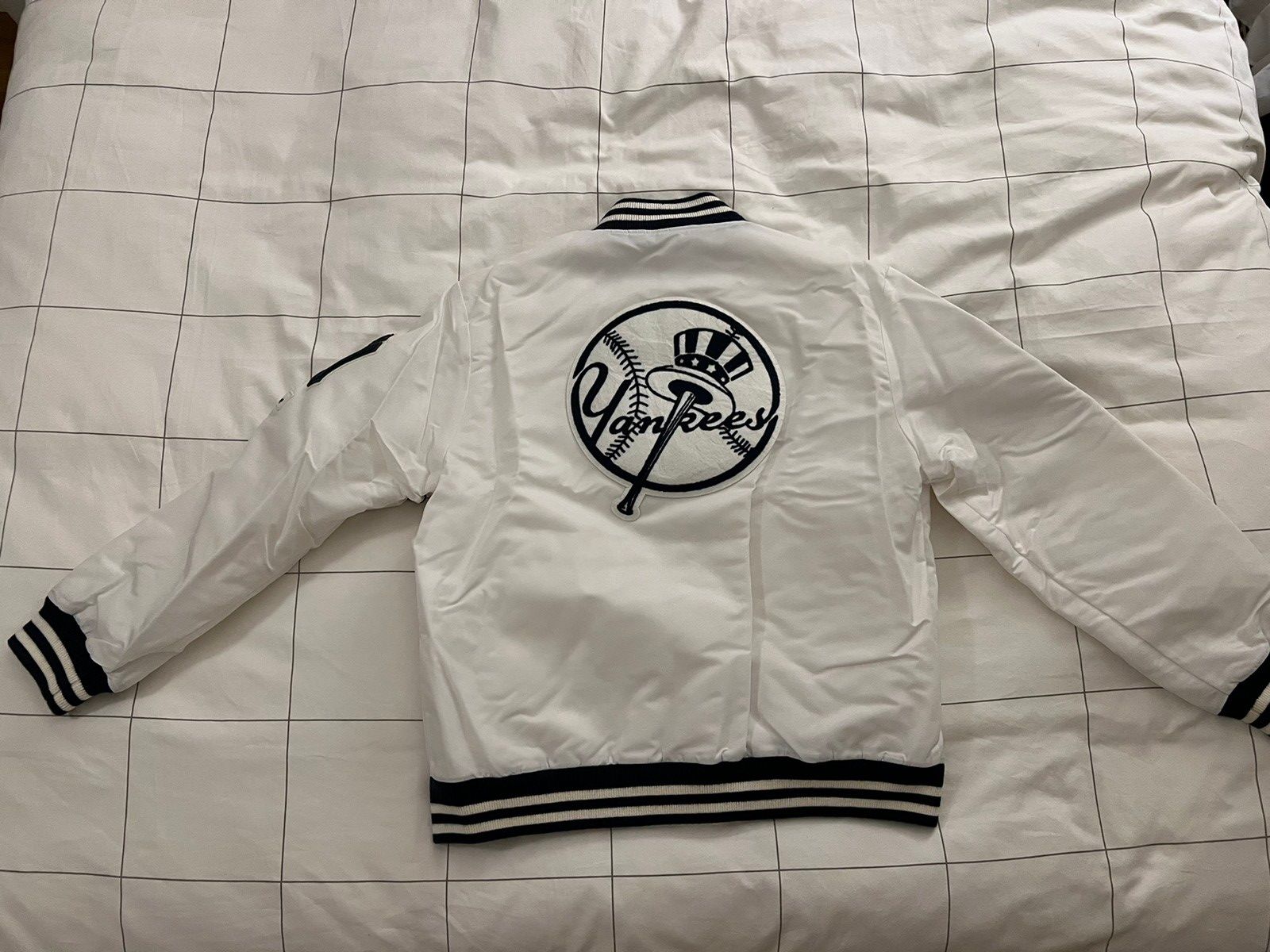 Aime Leon Dore Aime Leon Dore ALD Yankees Satin Stadium Jacket ...