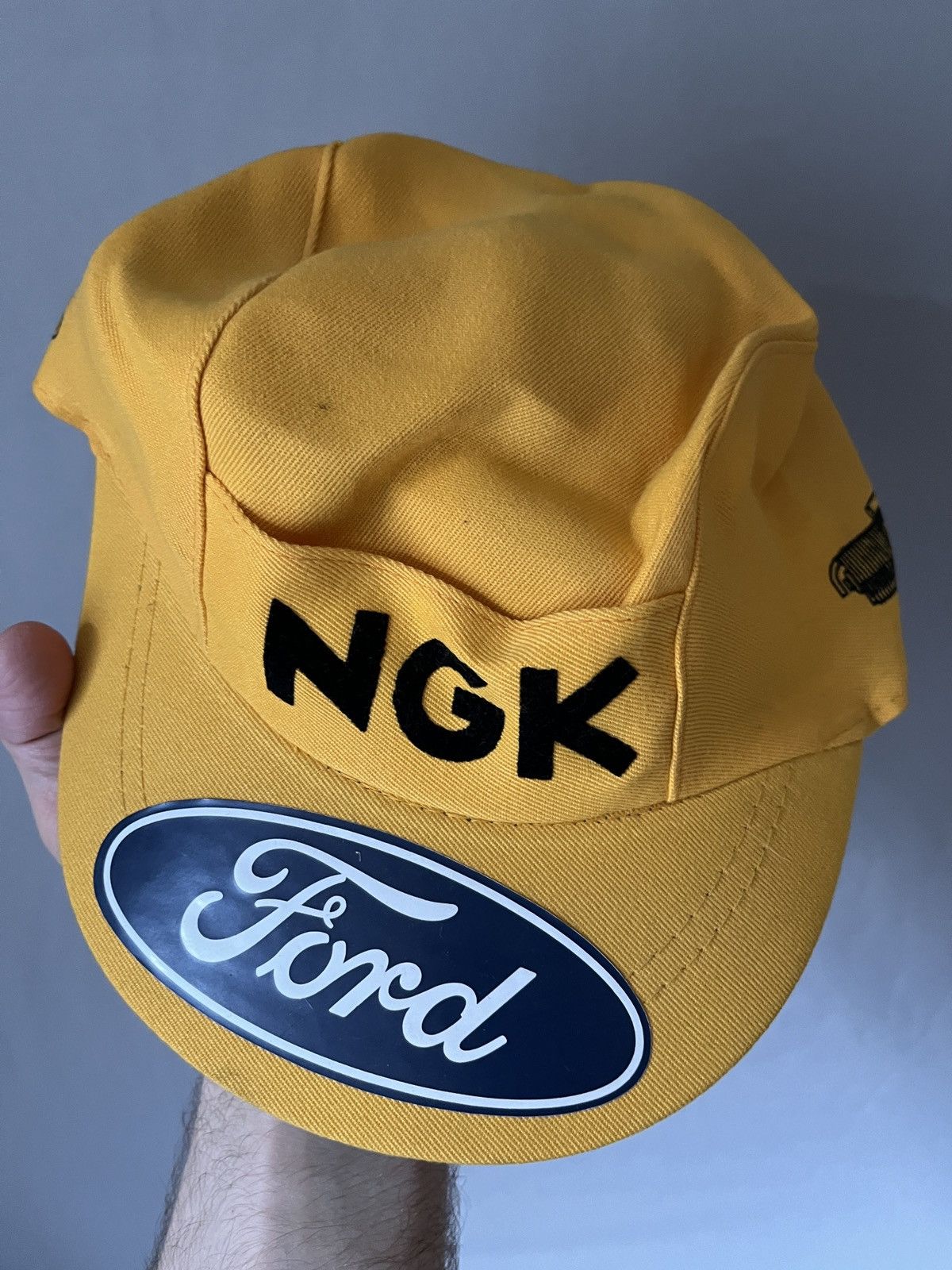 Ford × Vintage Vintage FORD NGK Spark Plugs Mechanical Work Cap Size ONE SIZE - 3 Thumbnail