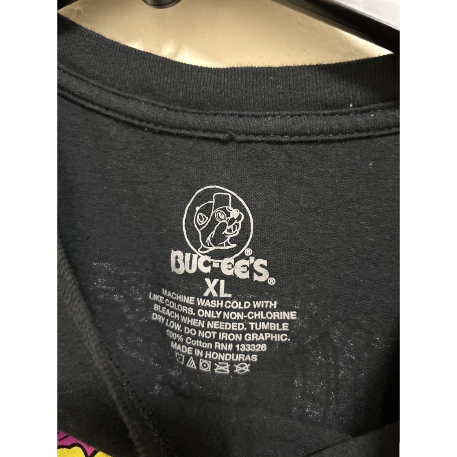 Doublet VINTAGE Buc-ees Tour 1982-2021 Double-Sided Tee Shirt Adult XL Black Mens Size US XL / EU 56 / 4 - 5 Thumbnail
